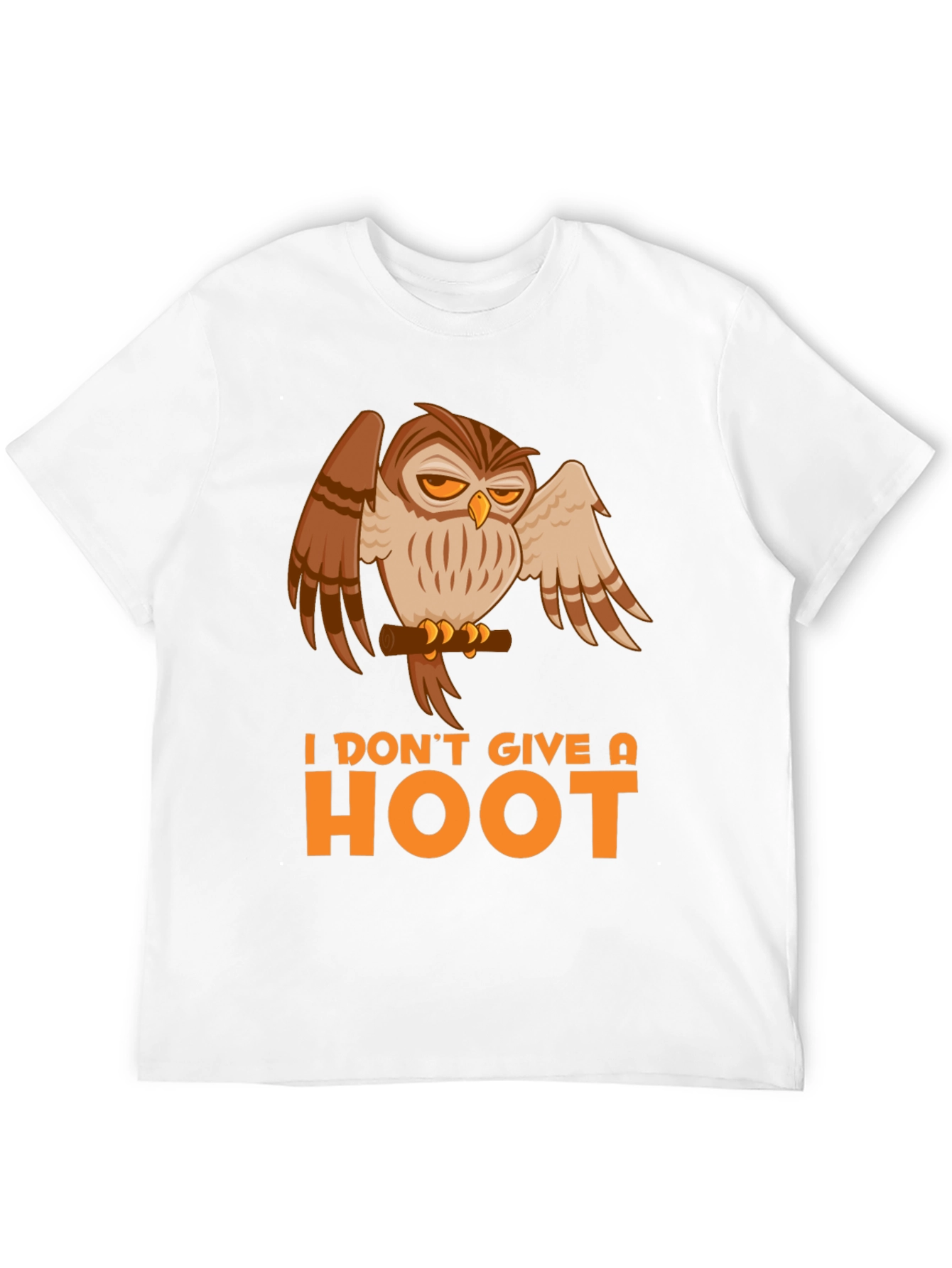 I Dont Give a Hoot Owl Graphic Tee