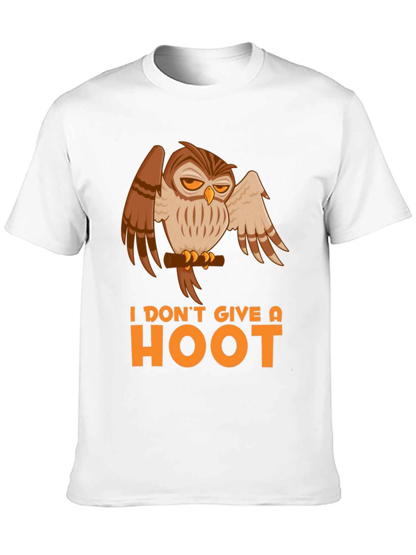 I Dont Give a Hoot Owl Graphic Tee