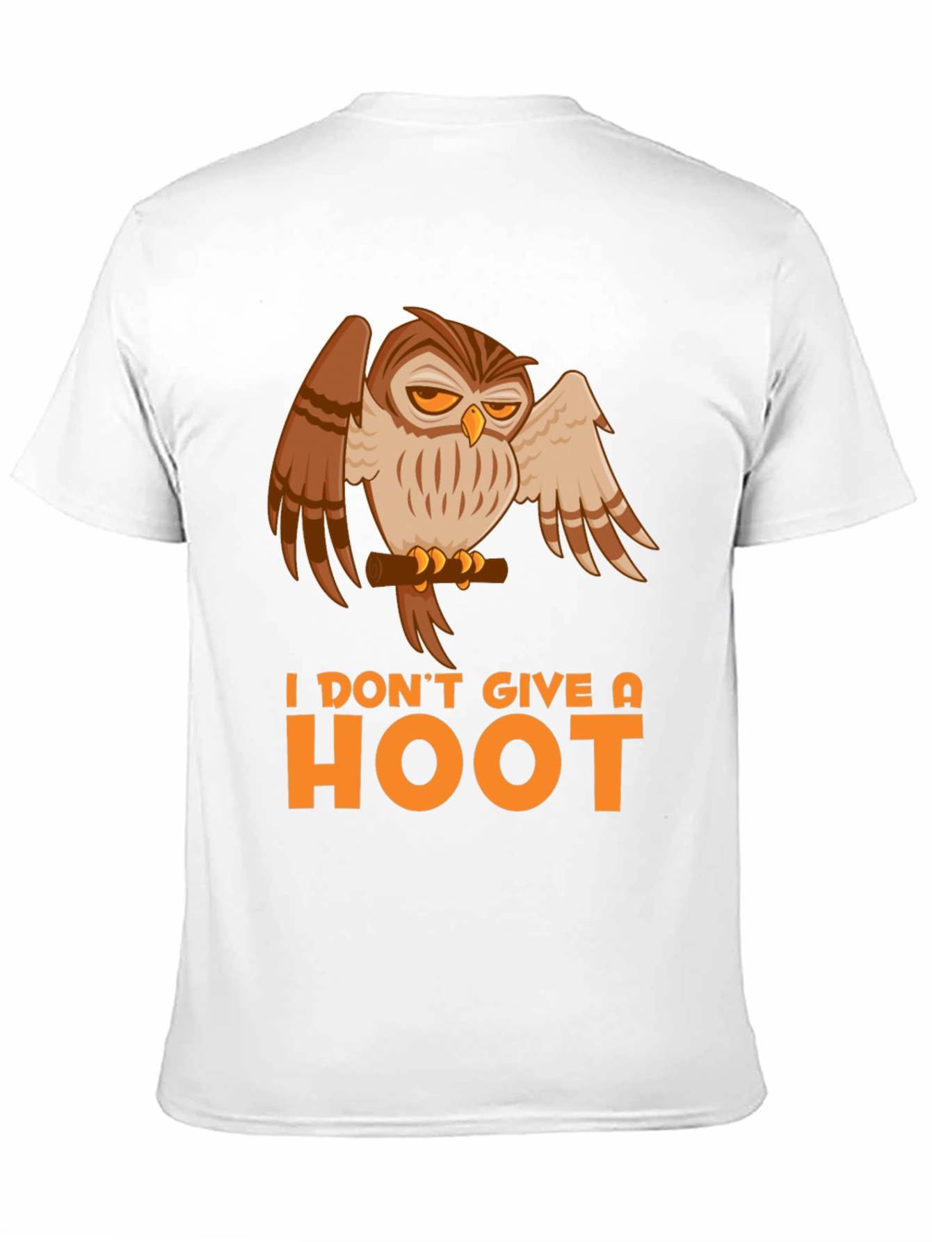 I Dont Give a Hoot Owl Graphic Tee