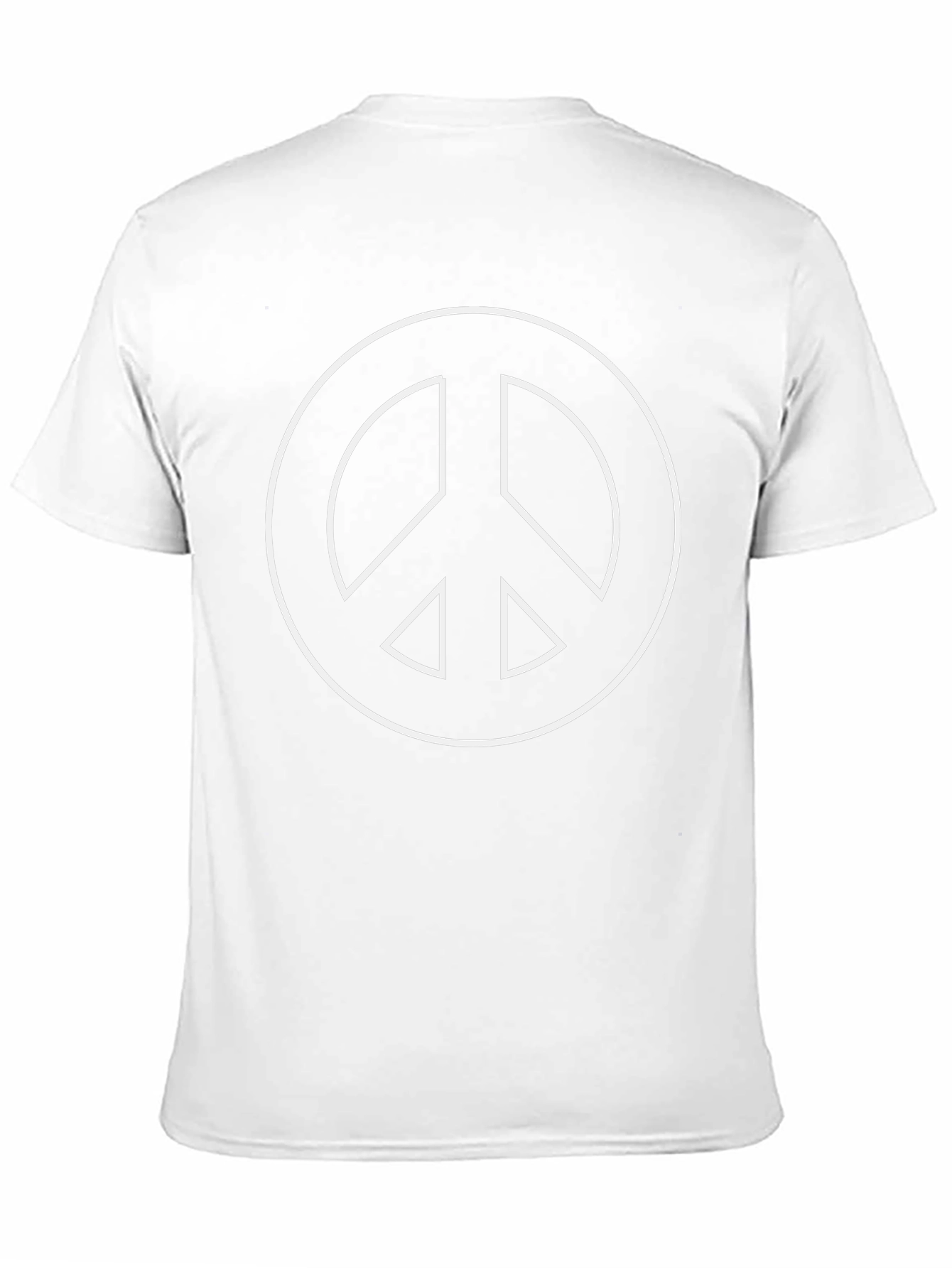 Peace Sign Black T-Shirt