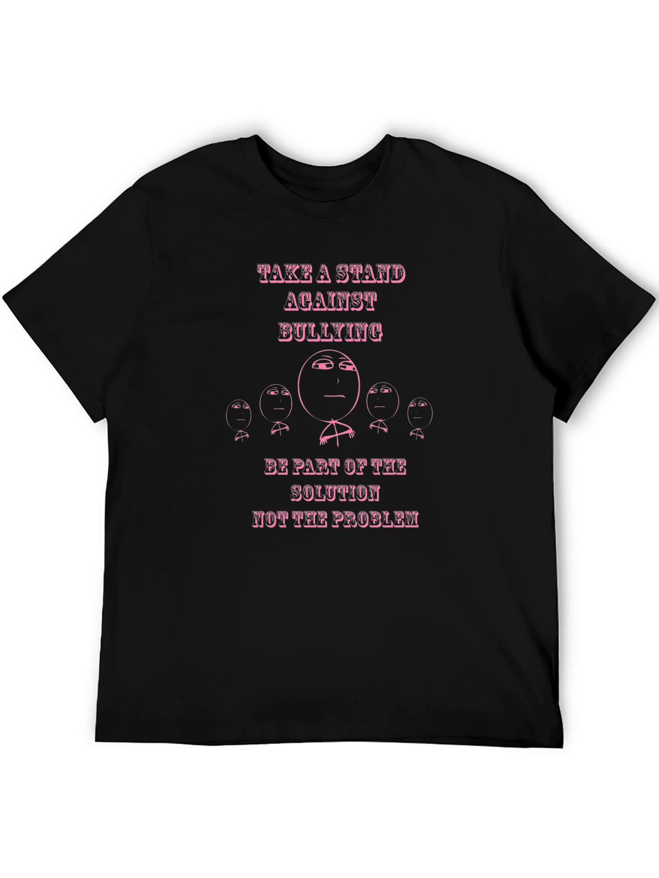 Stand Against Bullying Black T-Shirt