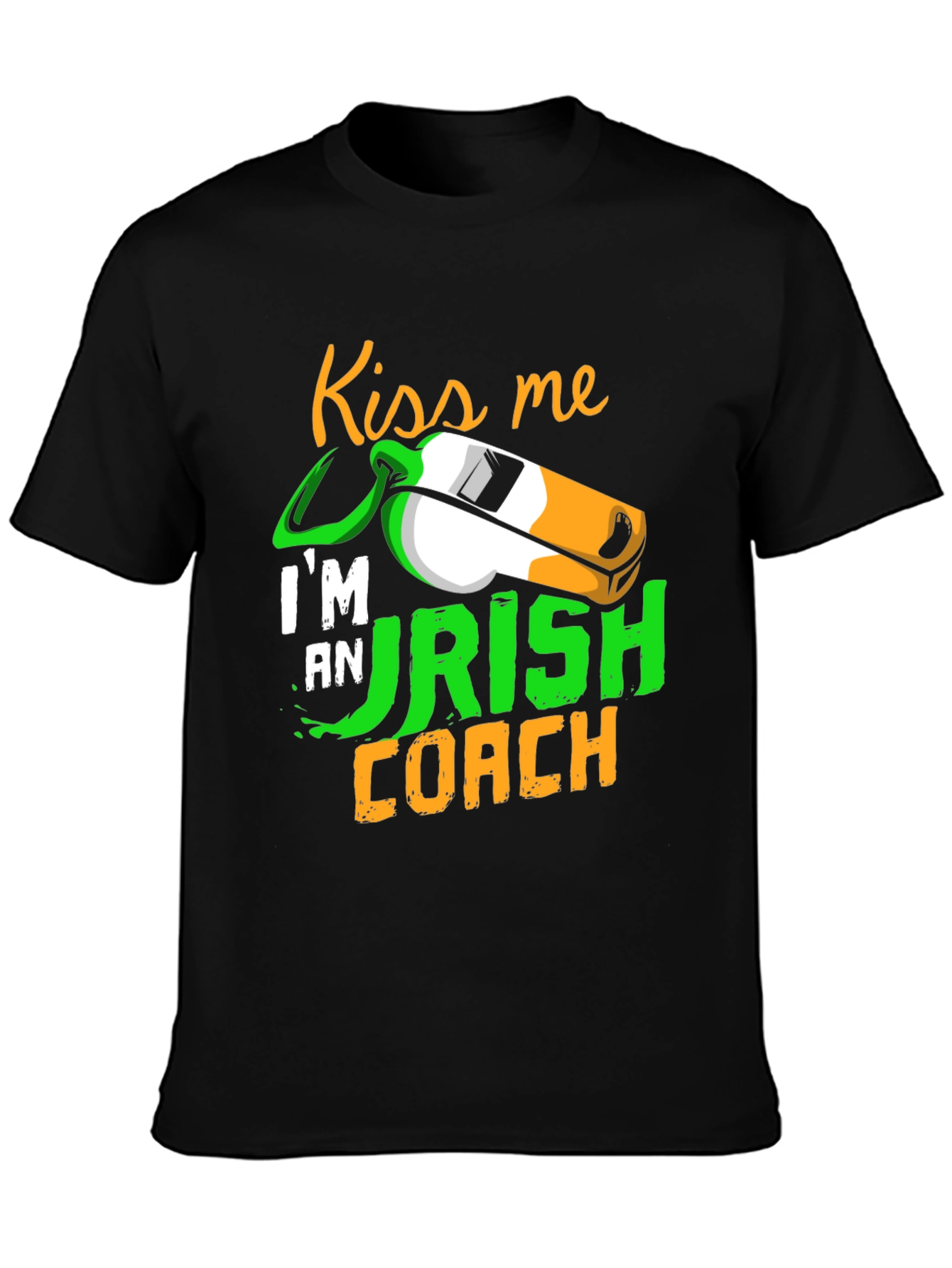 Kiss Me Im an Irish Coach T-Shirt