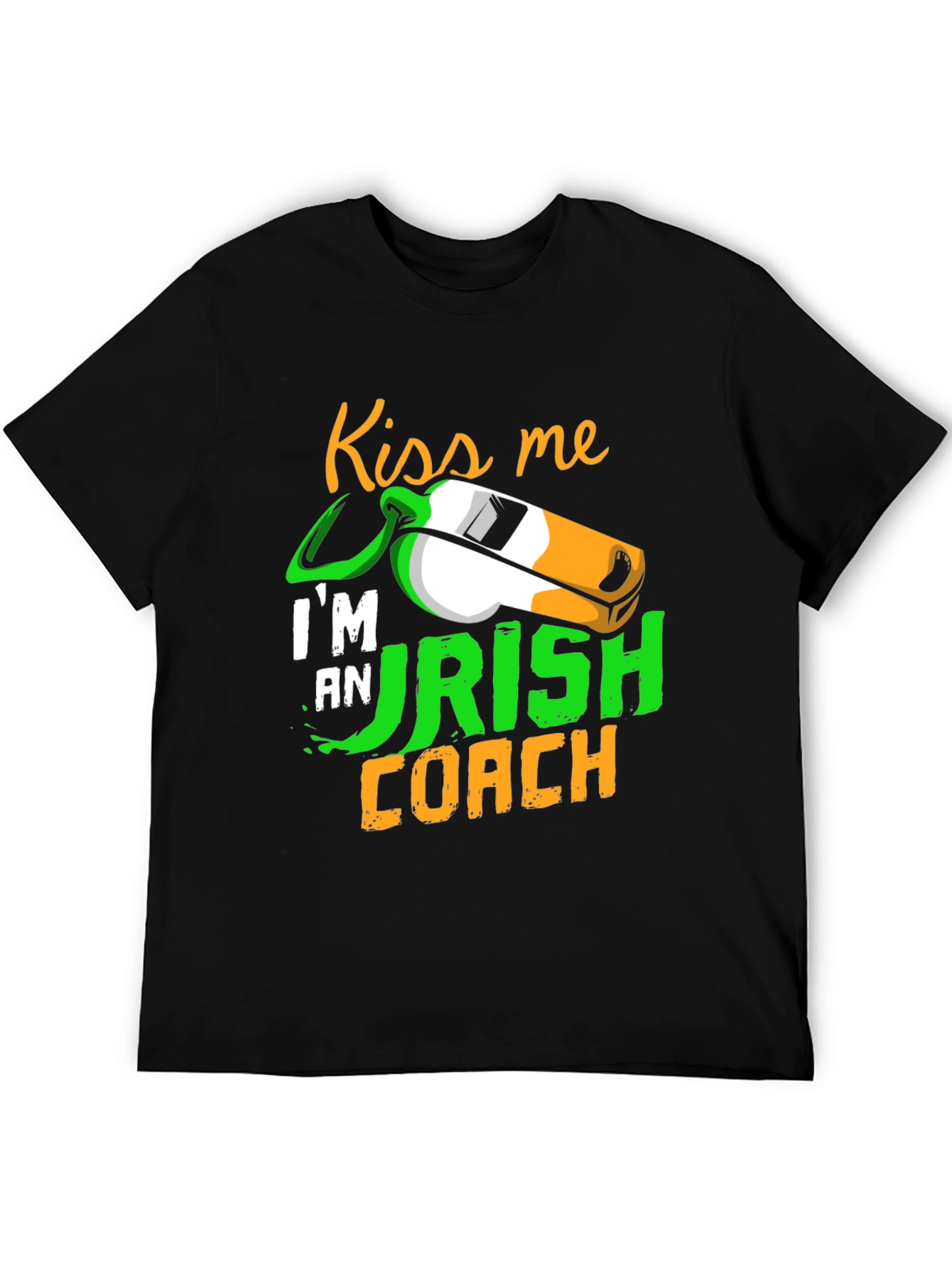 Kiss Me Im an Irish Coach T-Shirt