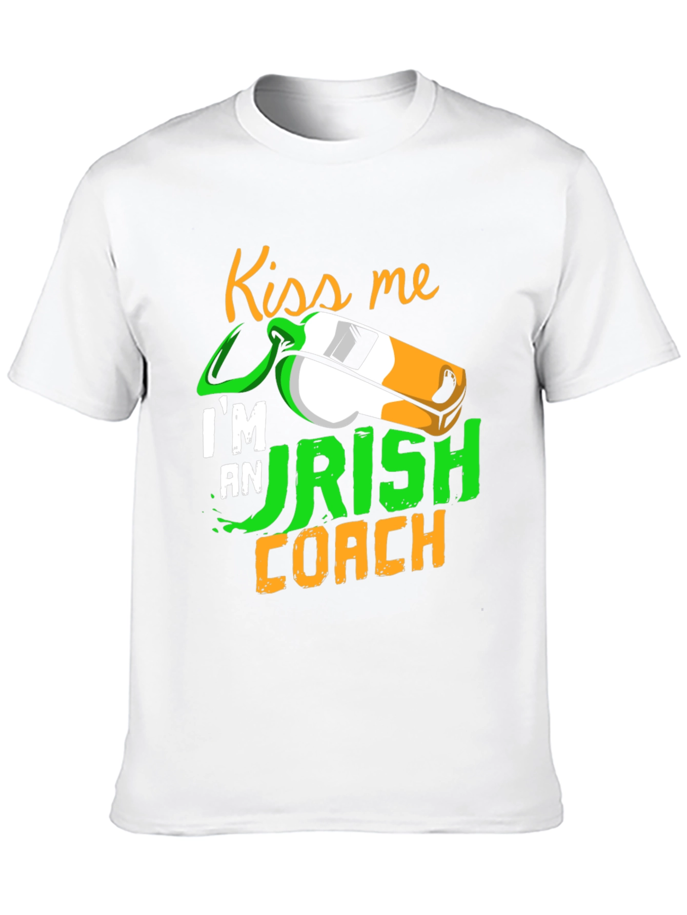 Kiss Me Im an Irish Coach T-Shirt
