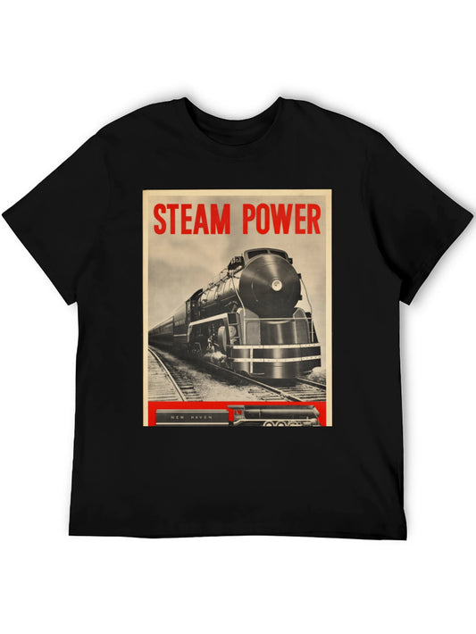 Steam Power Train Graphic Tee