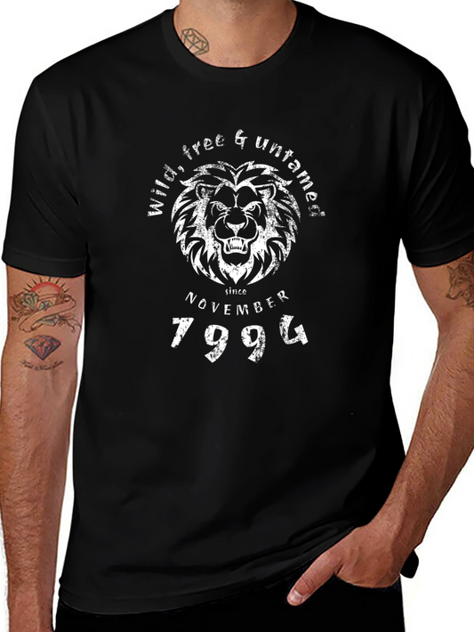 Wild Free & Untamed Lion Tee - November 1994