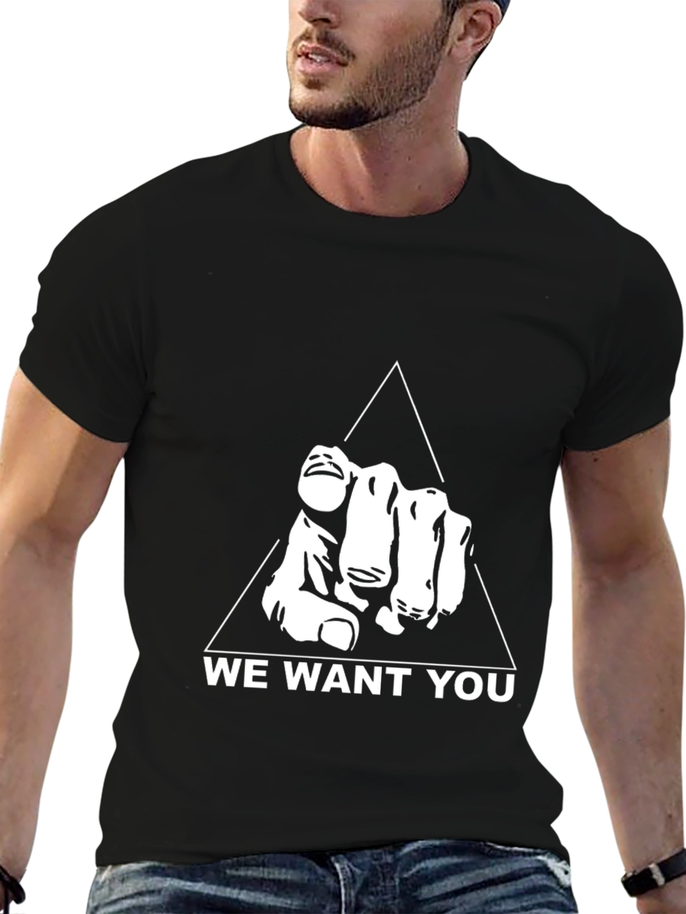 We Want You Graphic T-Shirt