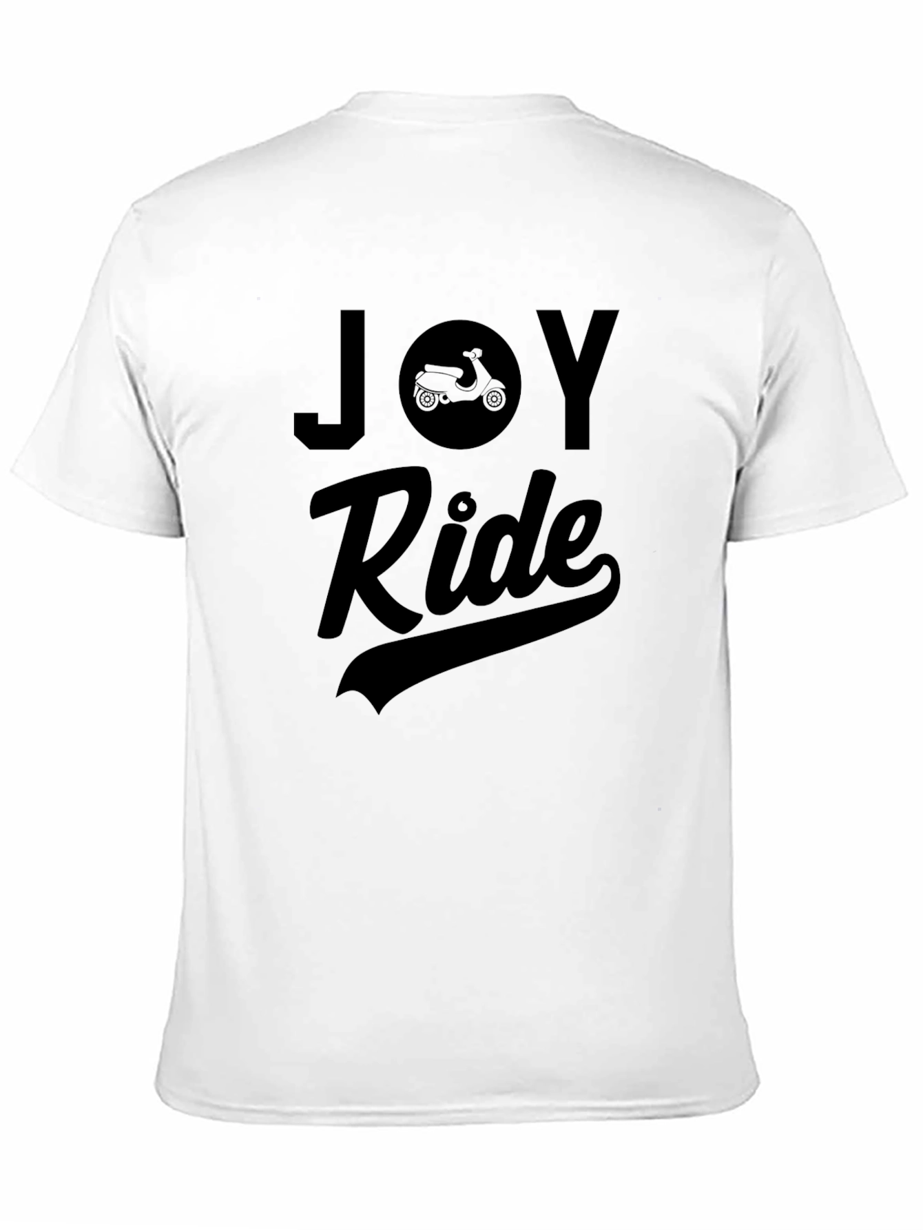 Joy Ride Scooter Graphic T-Shirt - Classic Black