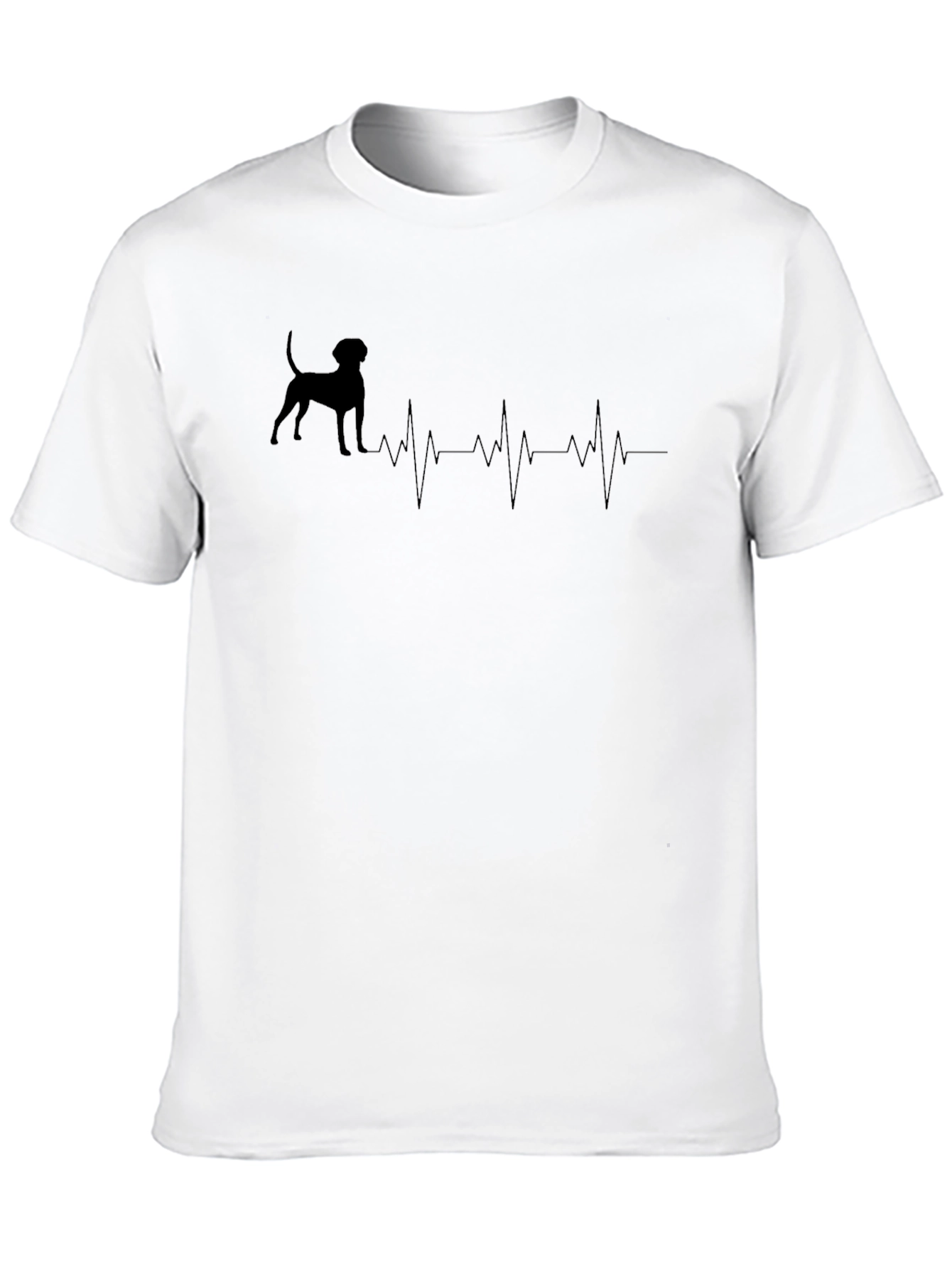 Dog Heartbeat Graphic Tee