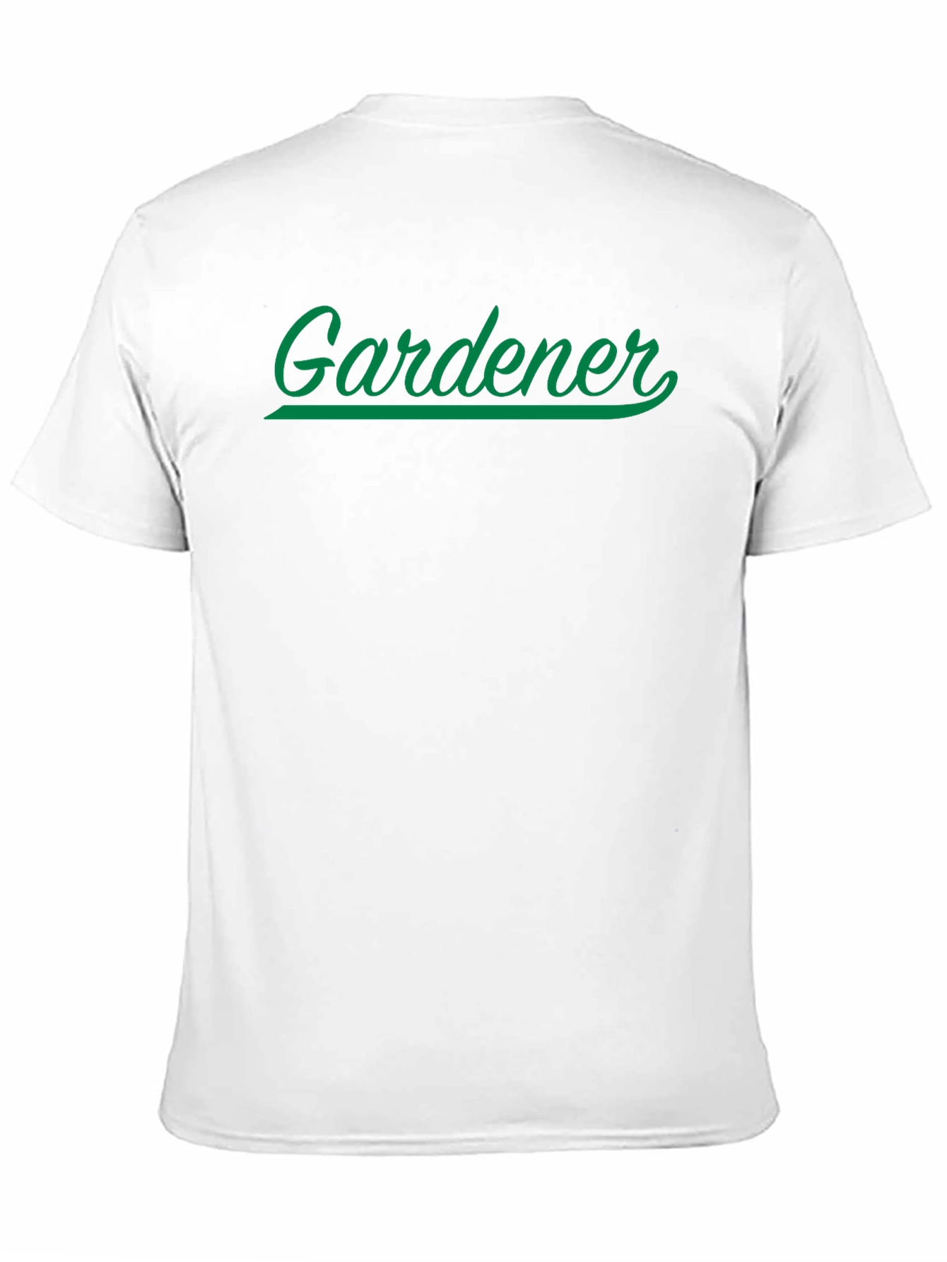 Gardener T-Shirt - Black Cotton Graphic Tee