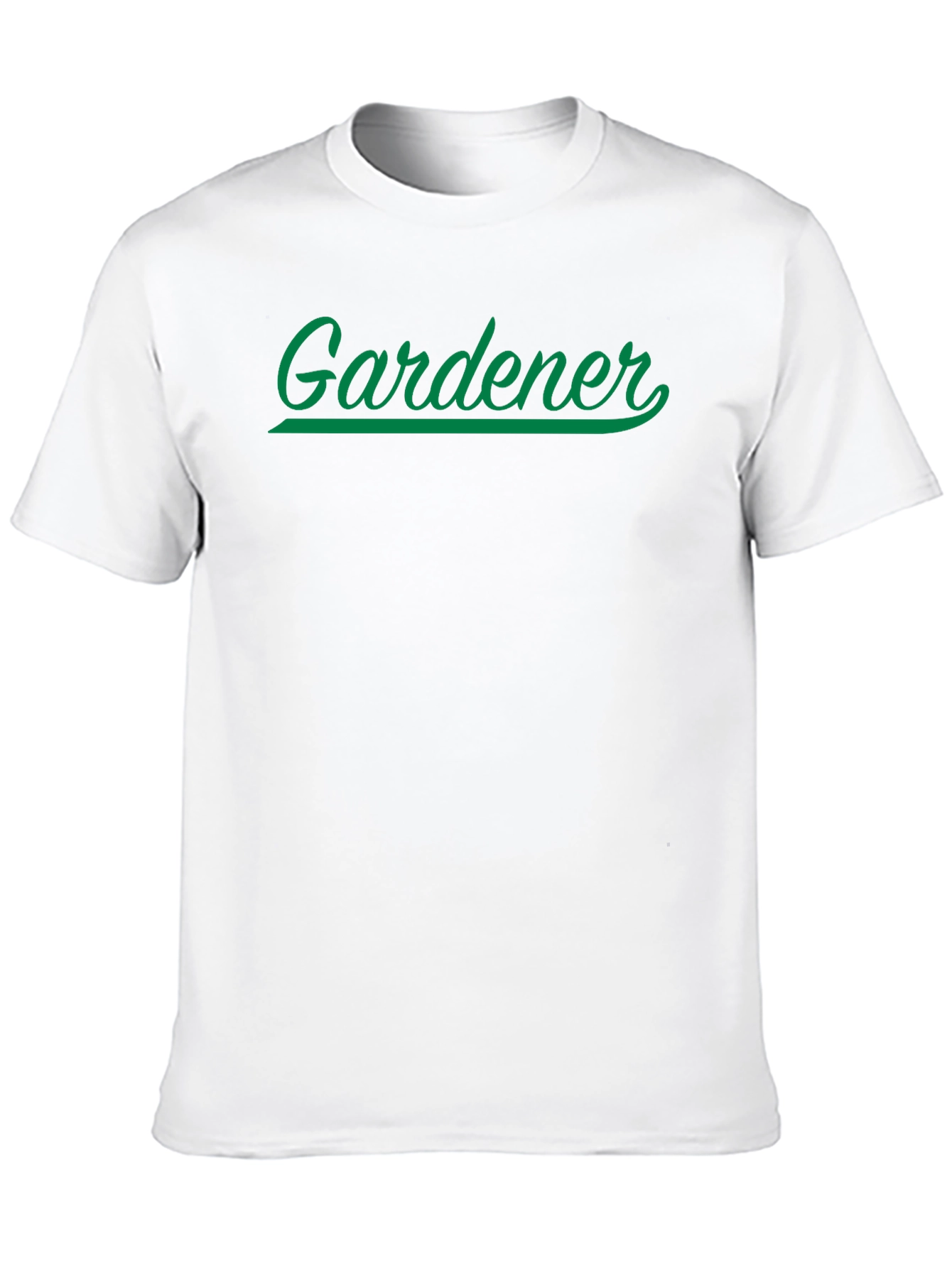 Gardener T-Shirt - Black Cotton Graphic Tee