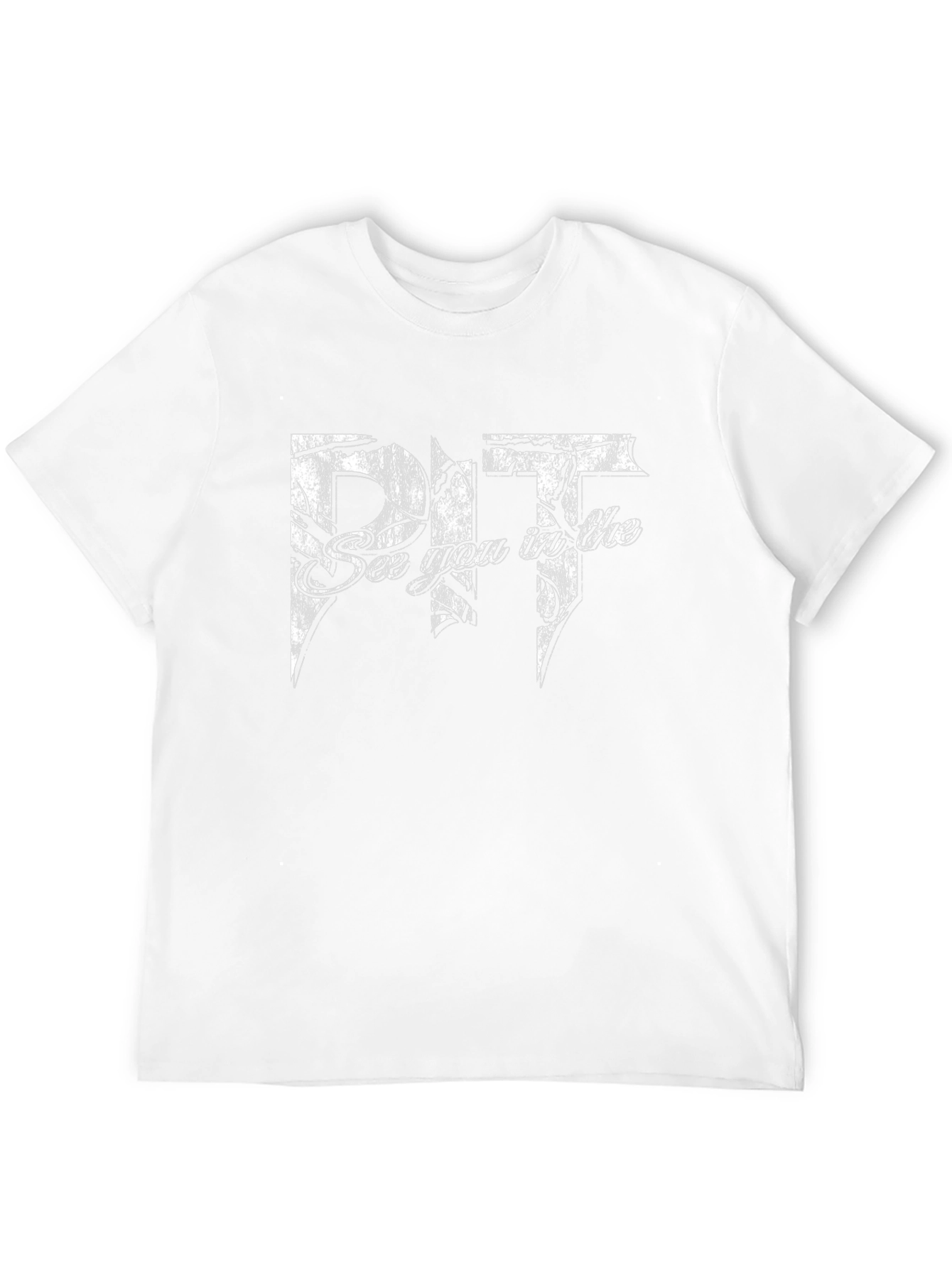 See You in the Pit Black Graphic Tee