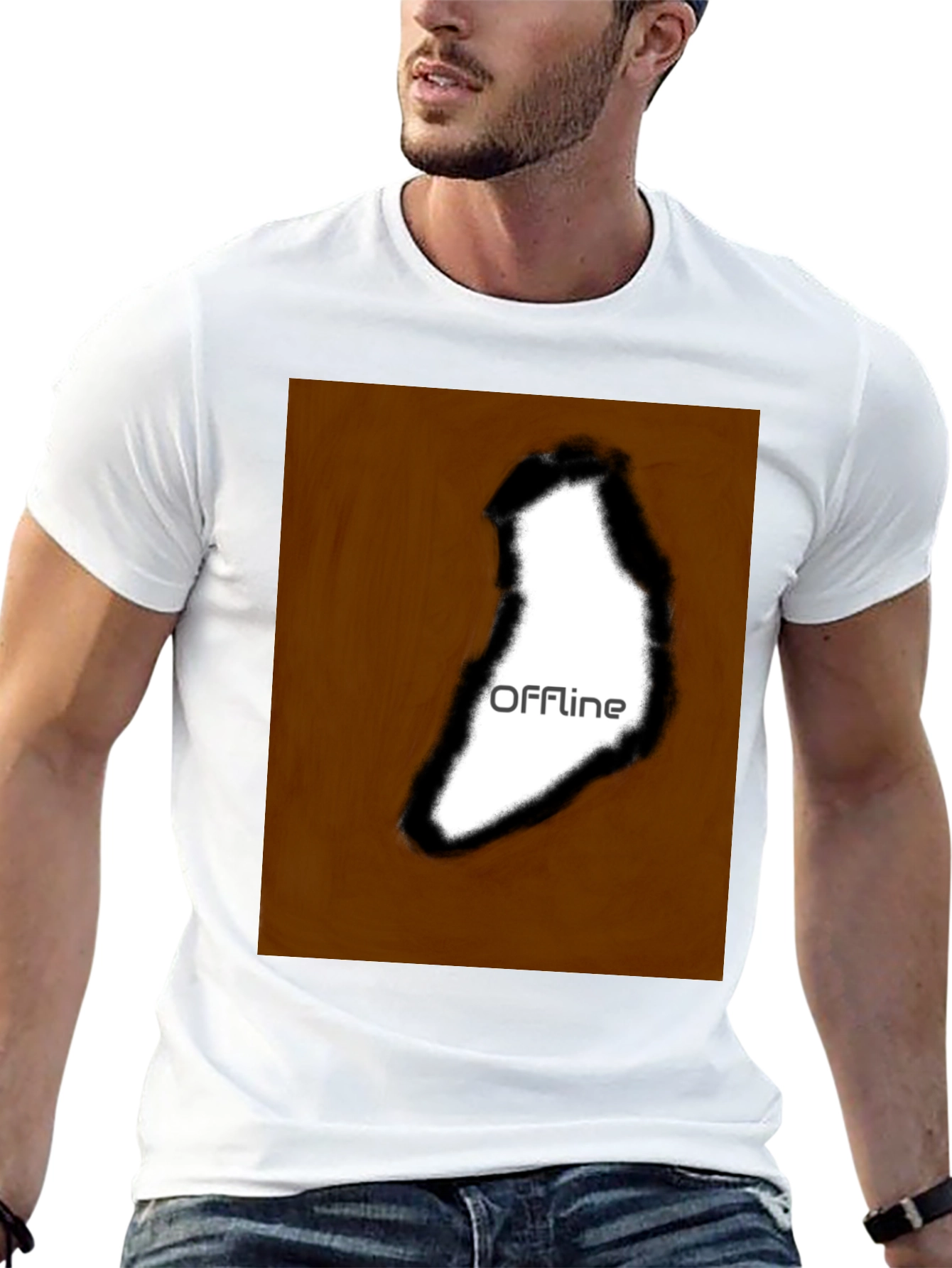 Offline Mode Graphic Tee - Unique Design