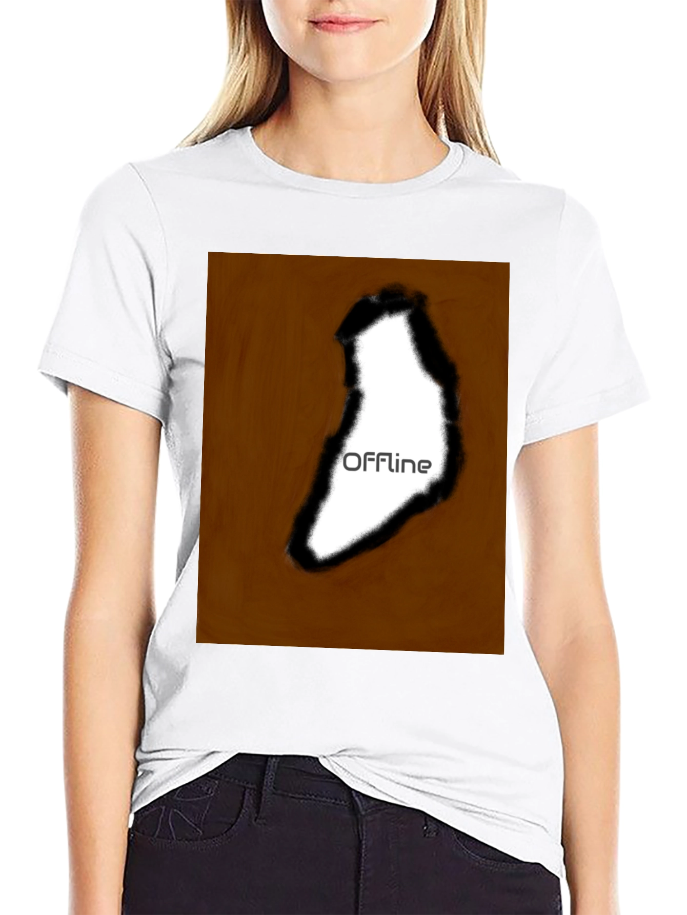 Offline Mode Graphic Tee - Unique Design