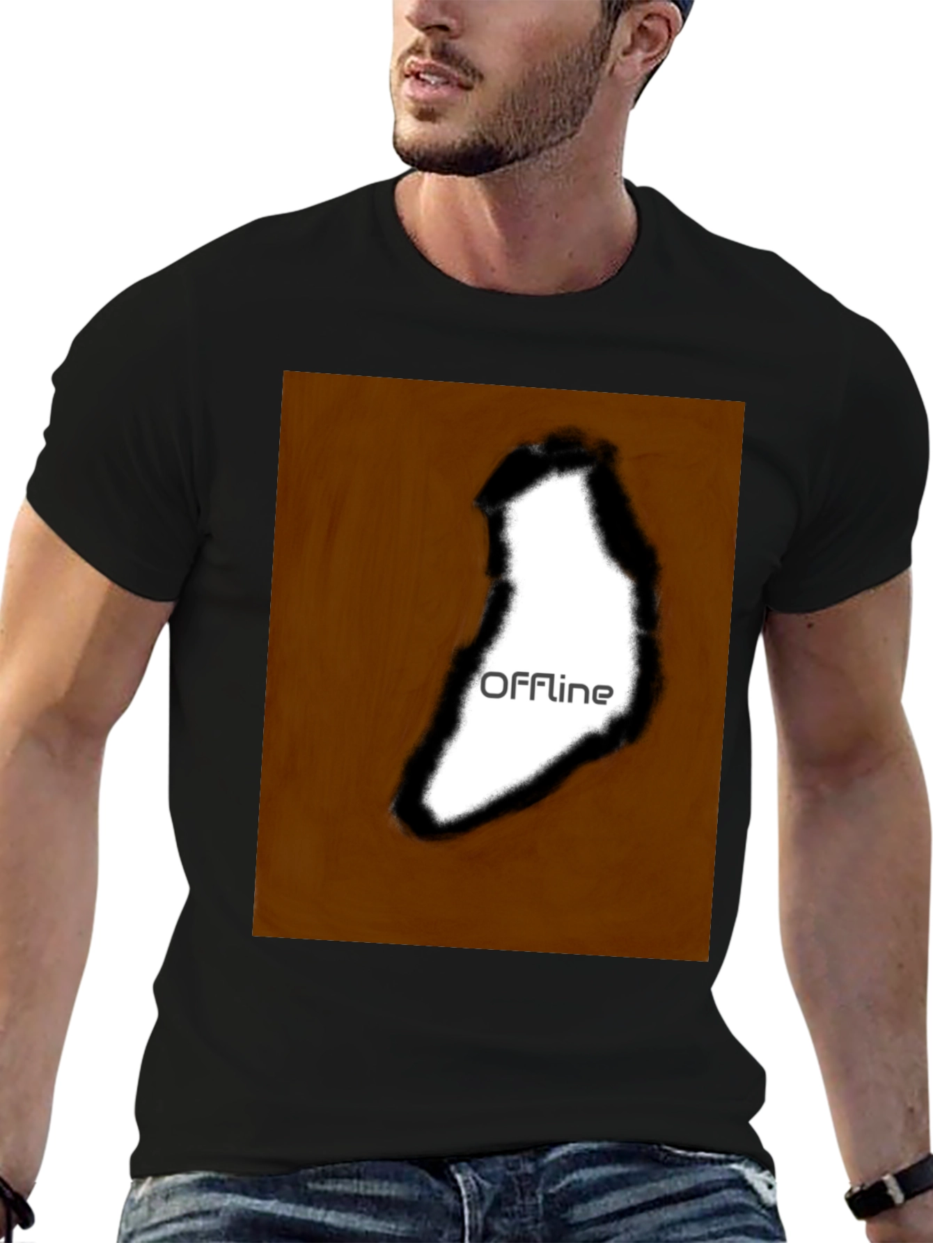 Offline Mode Graphic Tee - Unique Design