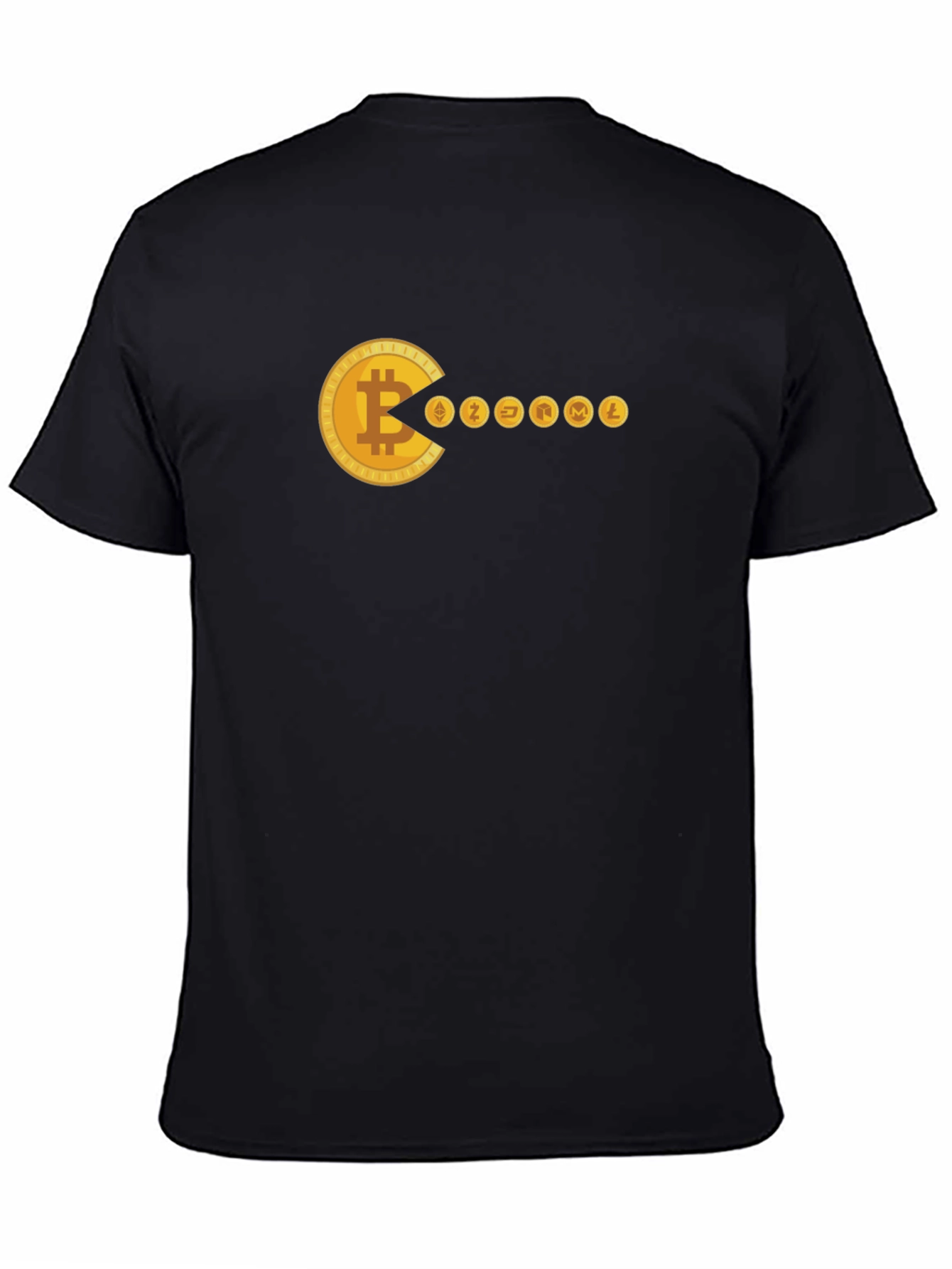 Bitcoin Pac-Man Crypto T-Shirt