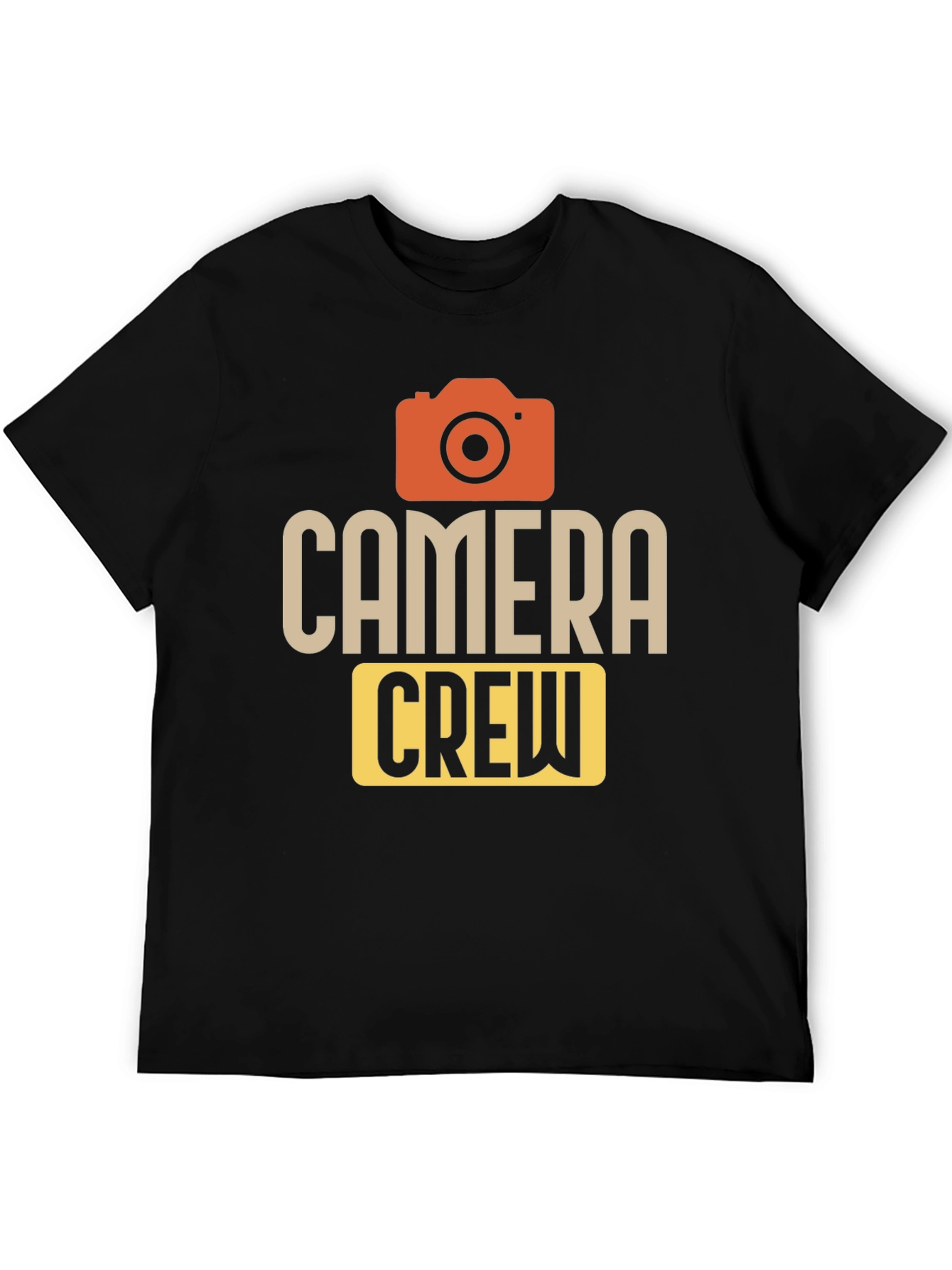 Camera Crew Graphic T-Shirt - Photography Fan Apparel