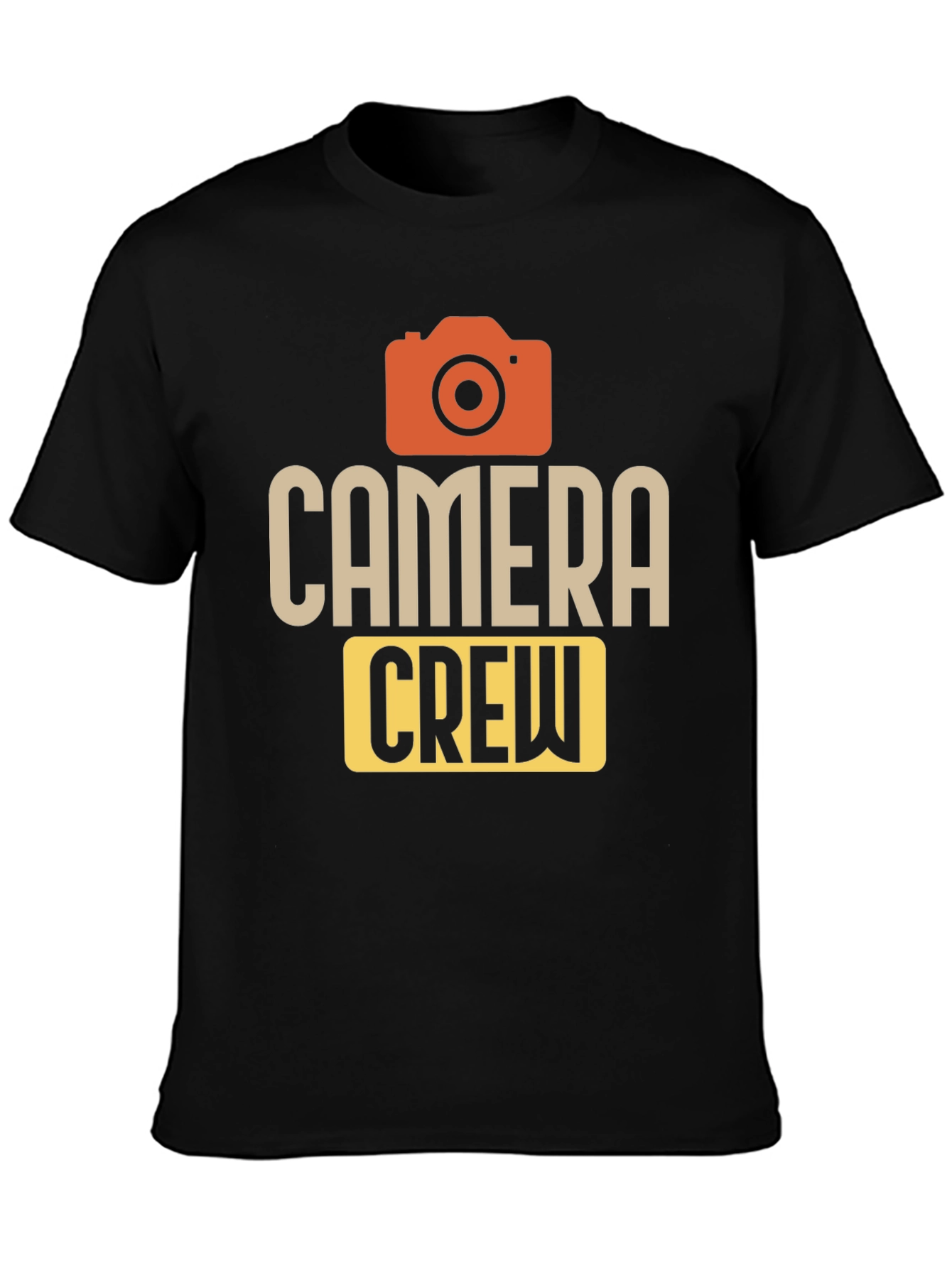 Camera Crew Graphic T-Shirt - Photography Fan Apparel