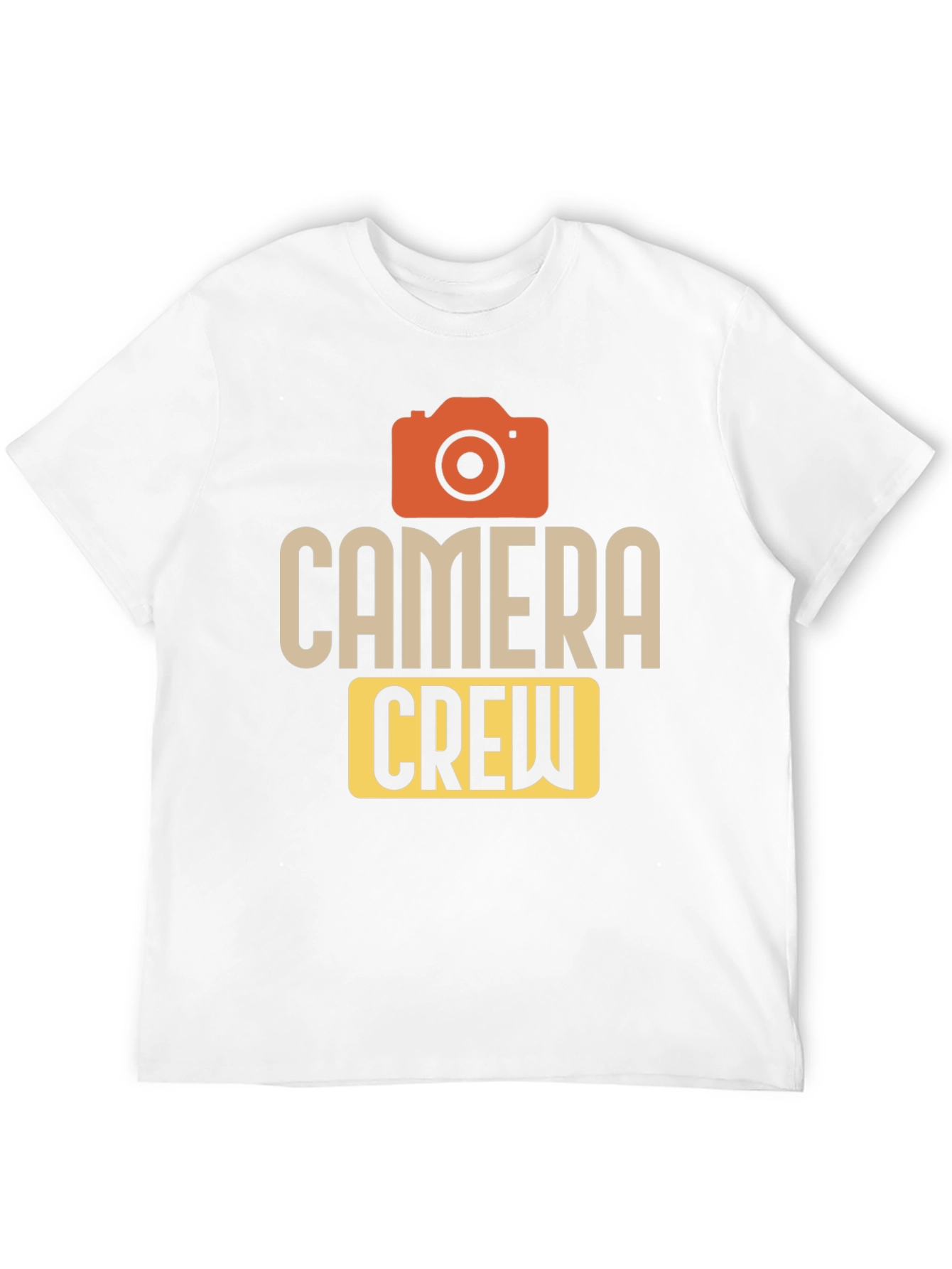 Camera Crew Graphic T-Shirt - Photography Fan Apparel