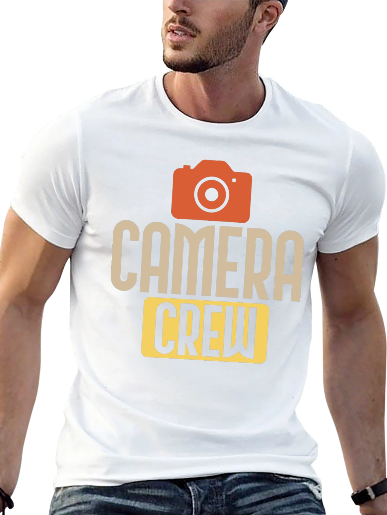 Camera Crew Graphic T-Shirt - Photography Fan Apparel