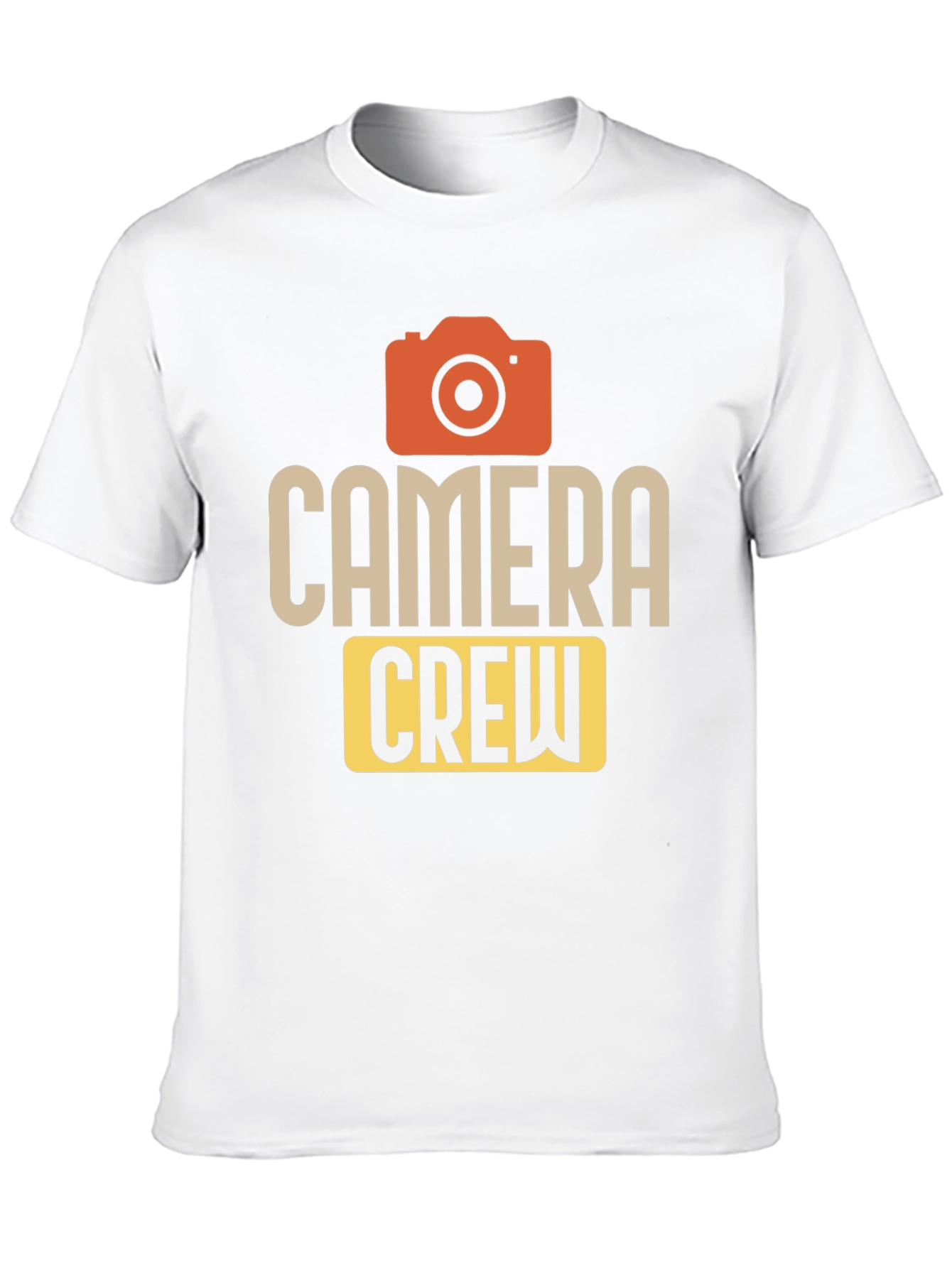Camera Crew Graphic T-Shirt - Photography Fan Apparel