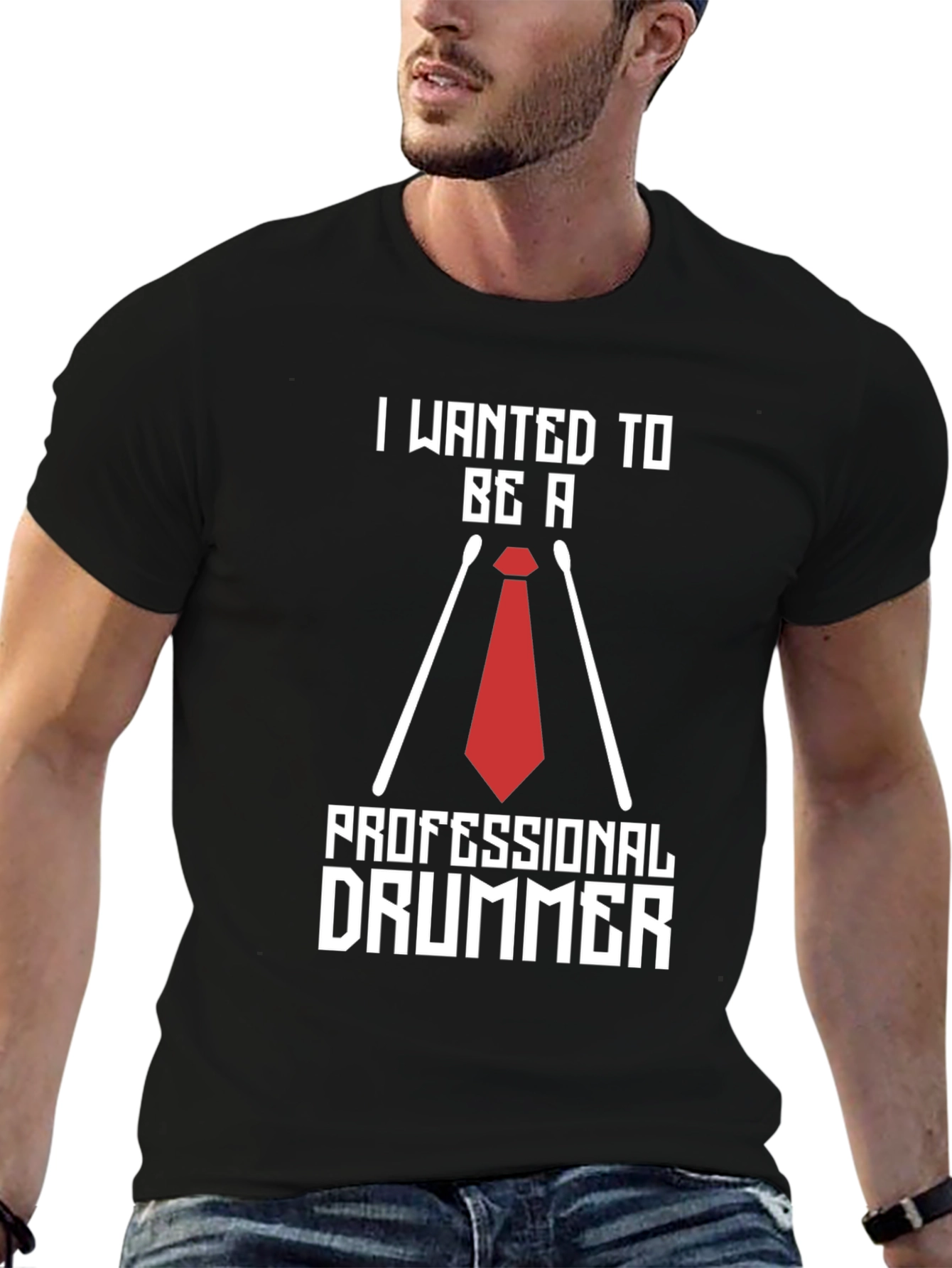 Professional Drummer T-Shirt - Funny Drummer Gift