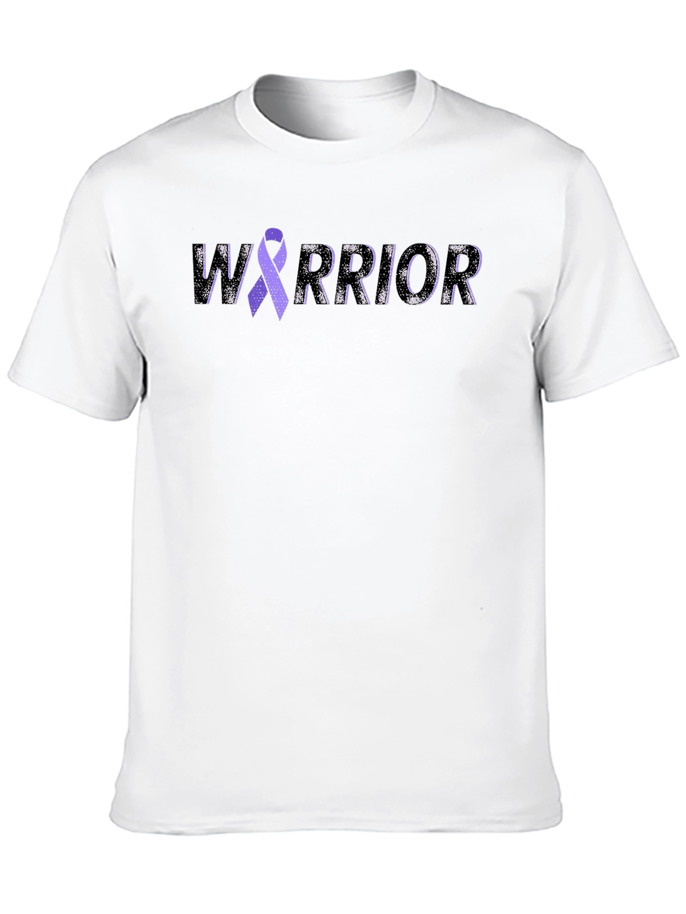 Warrior Awareness Ribbon Tee - Black