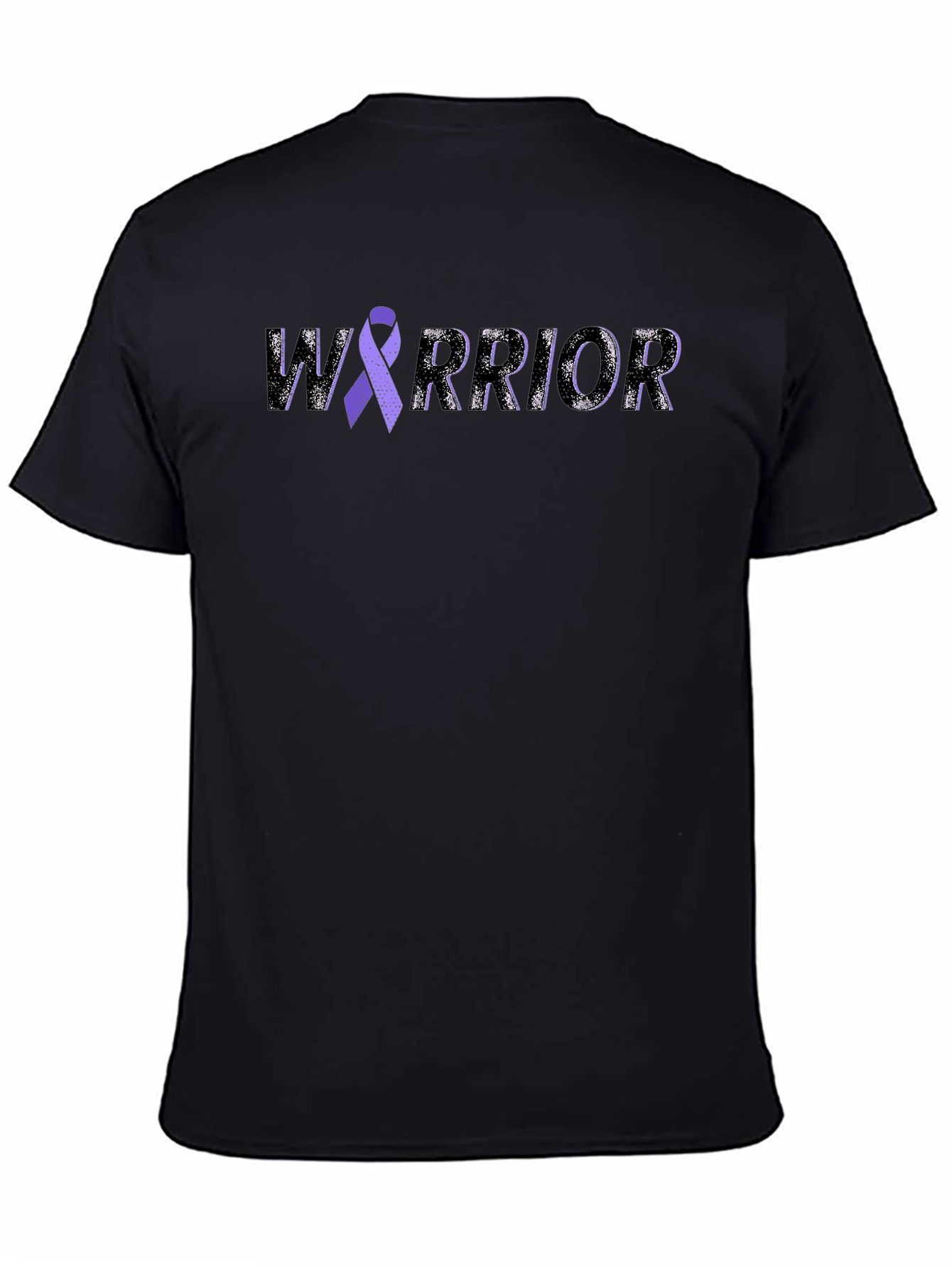 Warrior Awareness Ribbon Tee - Black