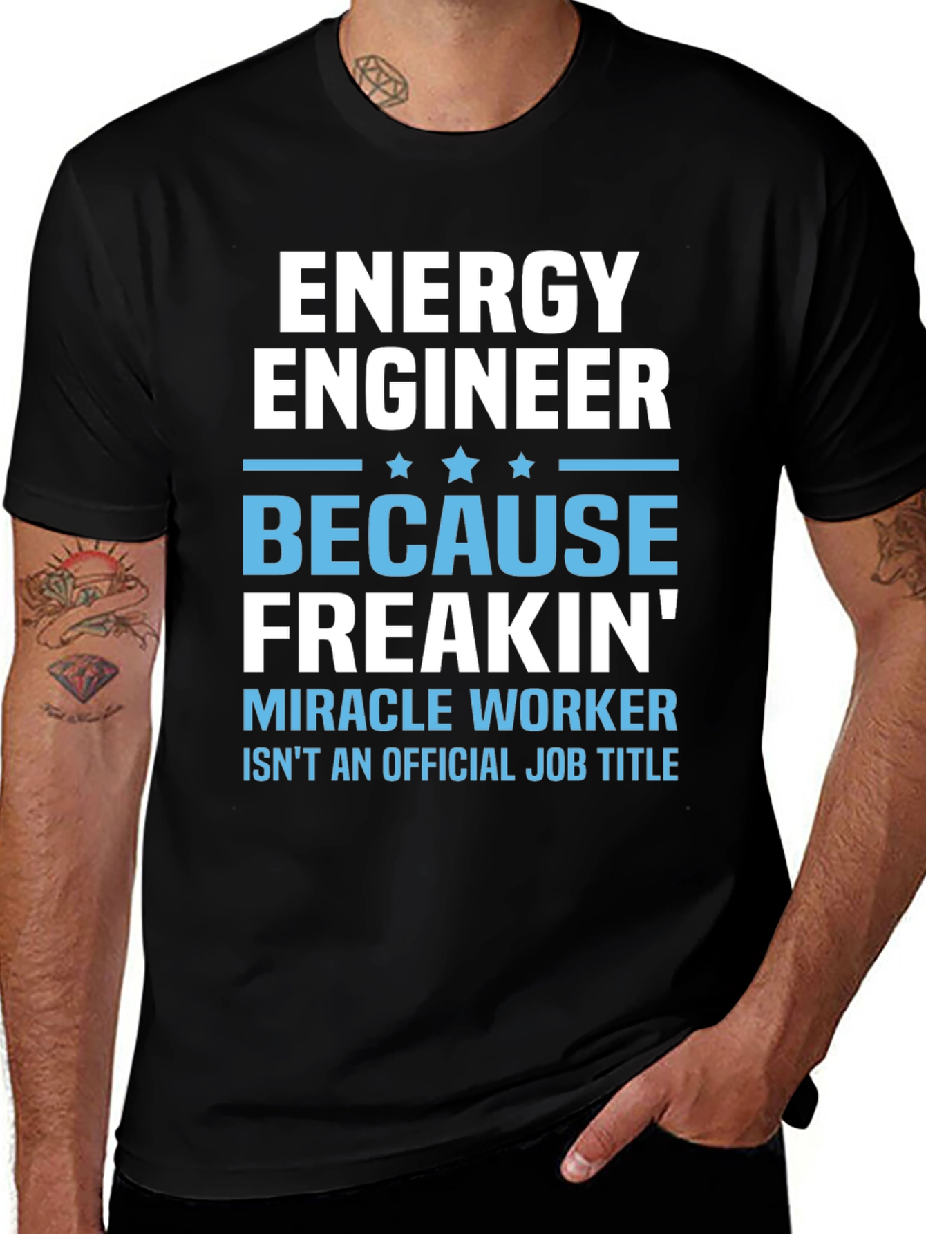 Energy Engineer Miracle Worker T-Shirt