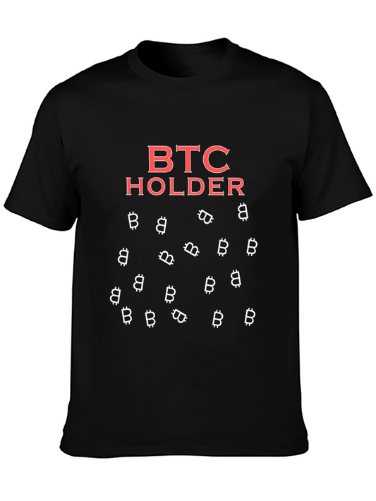BTC Holder T-Shirt - Bitcoin Crypto Investor Tee