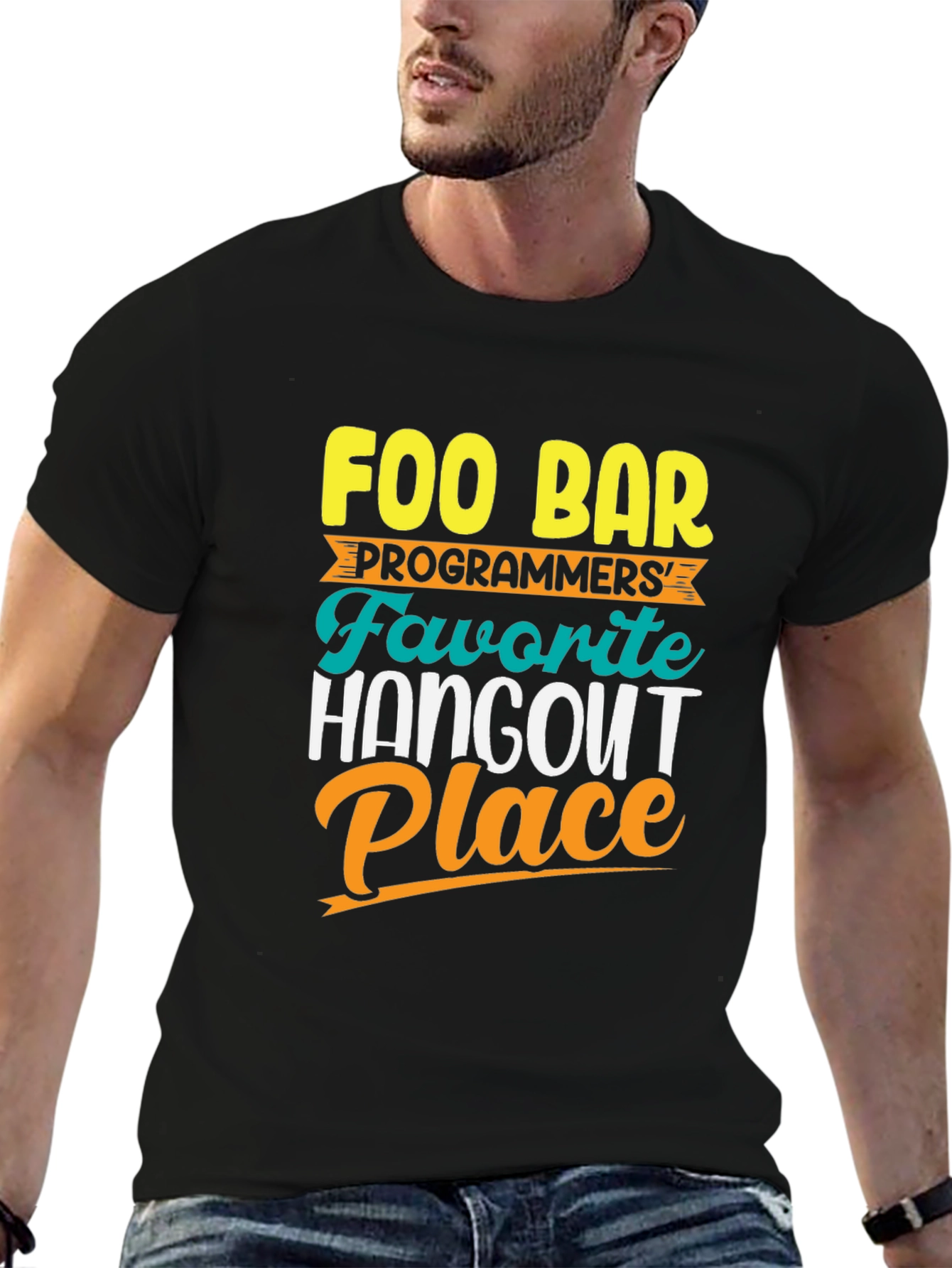 Foo Bar Programmers Hangout Graphic Tee
