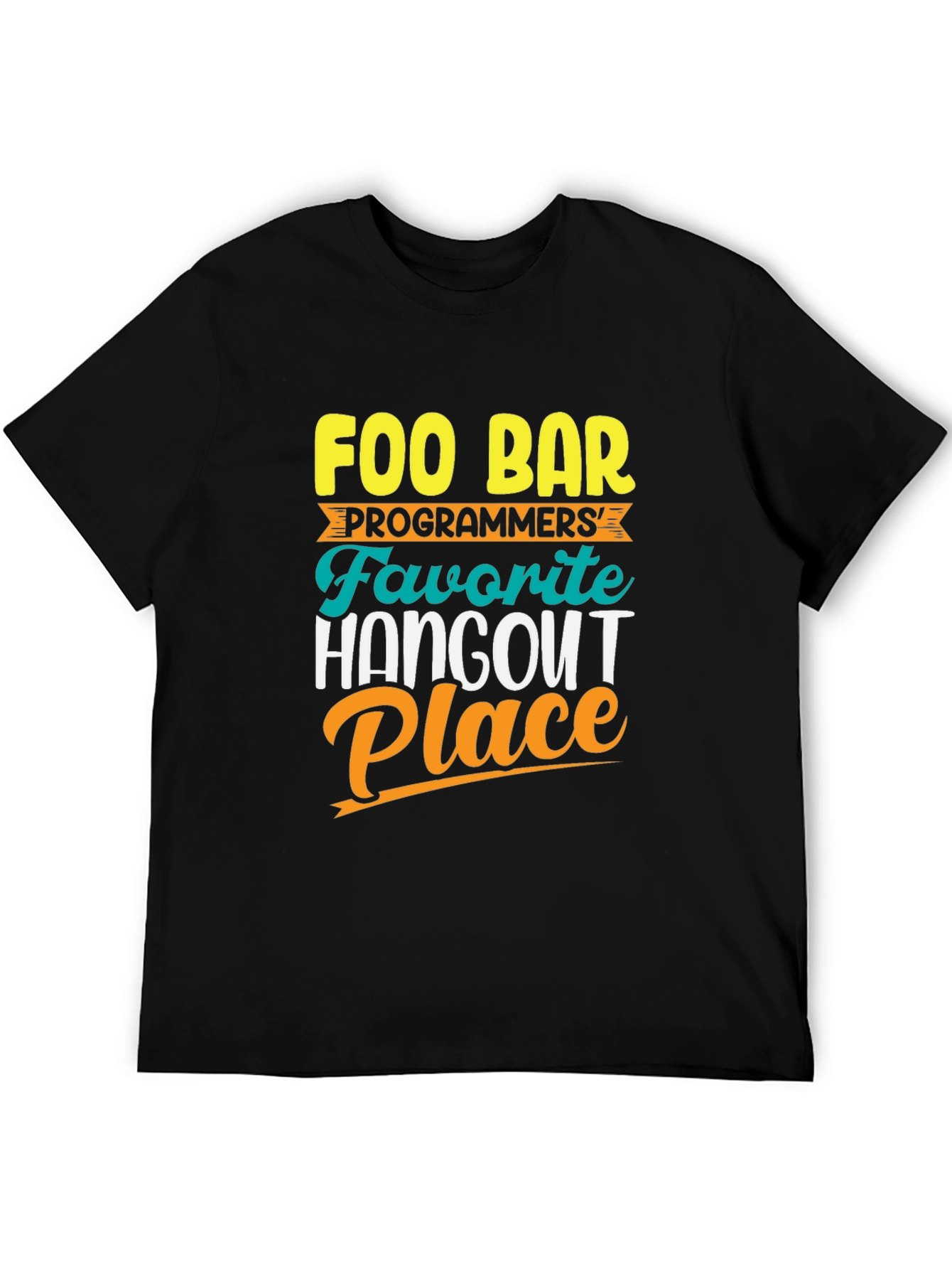 Foo Bar Programmers Hangout Graphic Tee