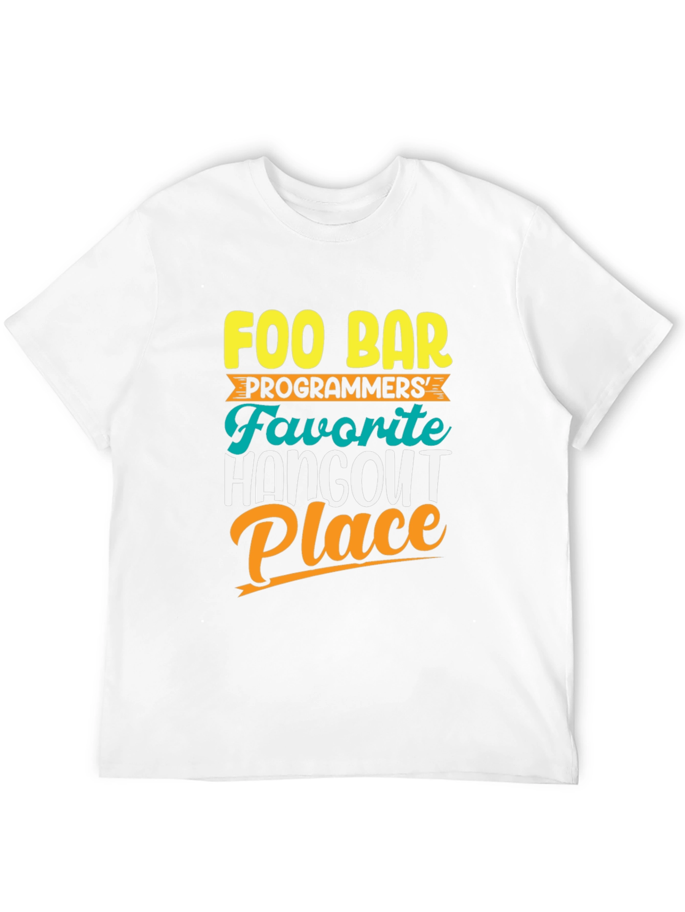 Foo Bar Programmers Hangout Graphic Tee