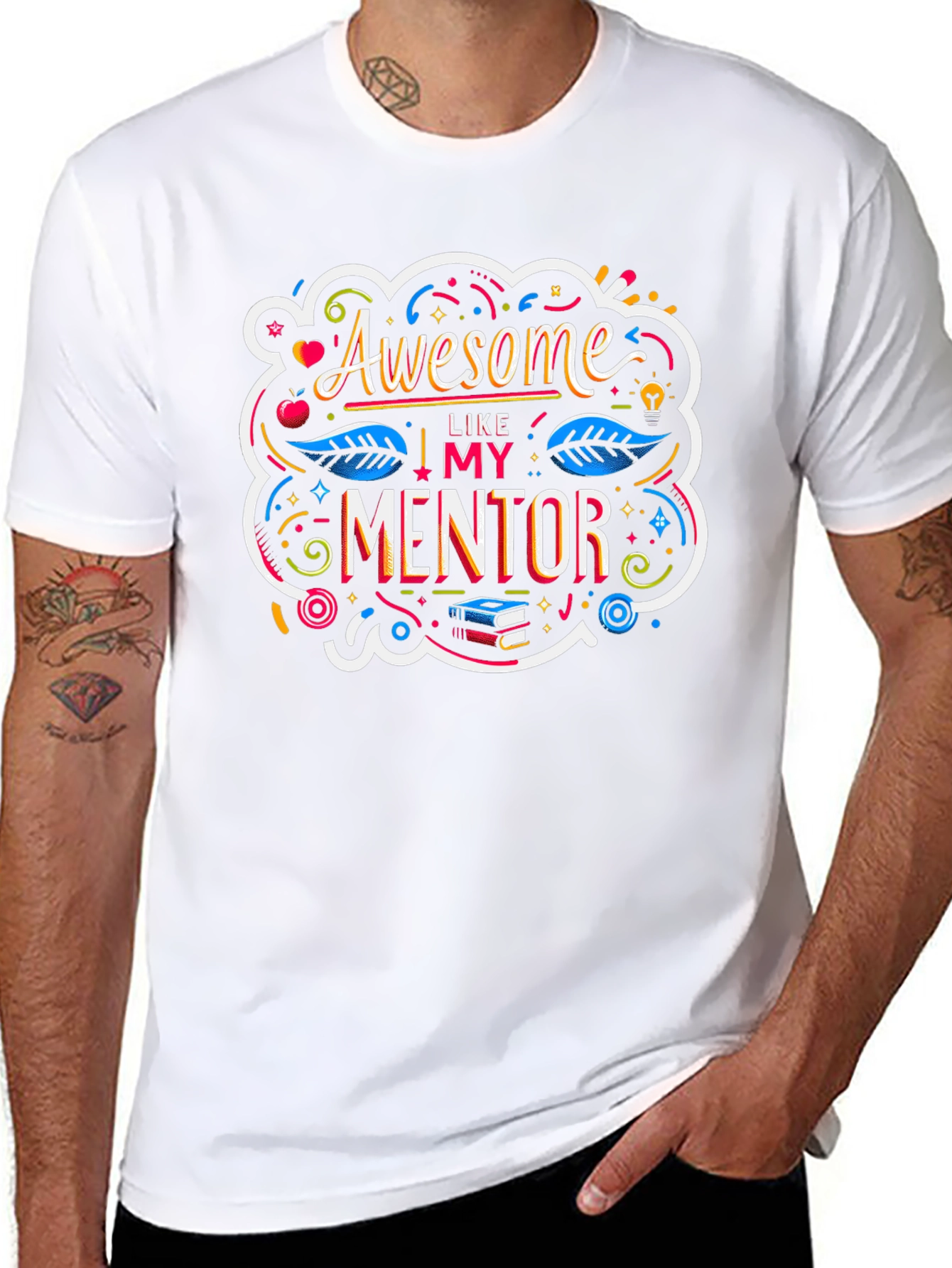 Awesome Like My Mentor Graphic Tee
