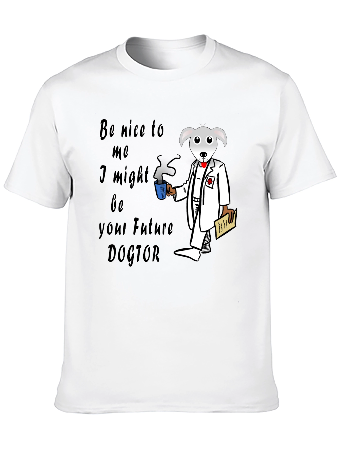 Future Doctor Dog T-Shirt