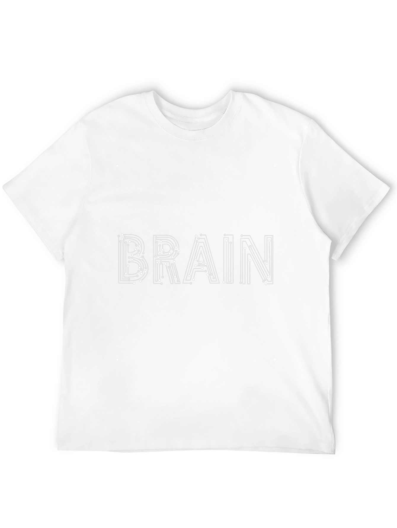 Brain Circuitry Graphic T-Shirt - Black
