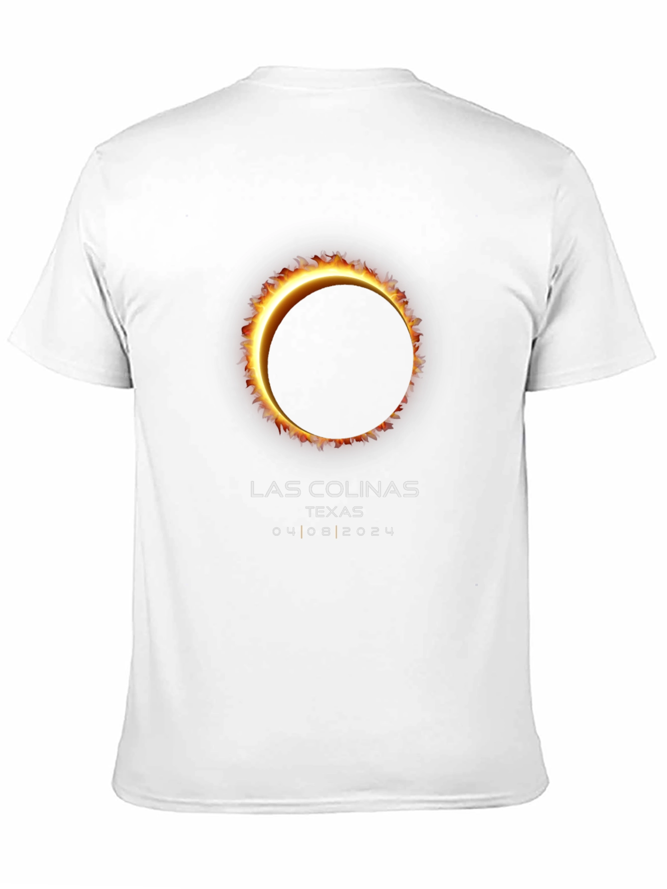 Total Solar Eclipse Las Colinas Texas T-Shirt