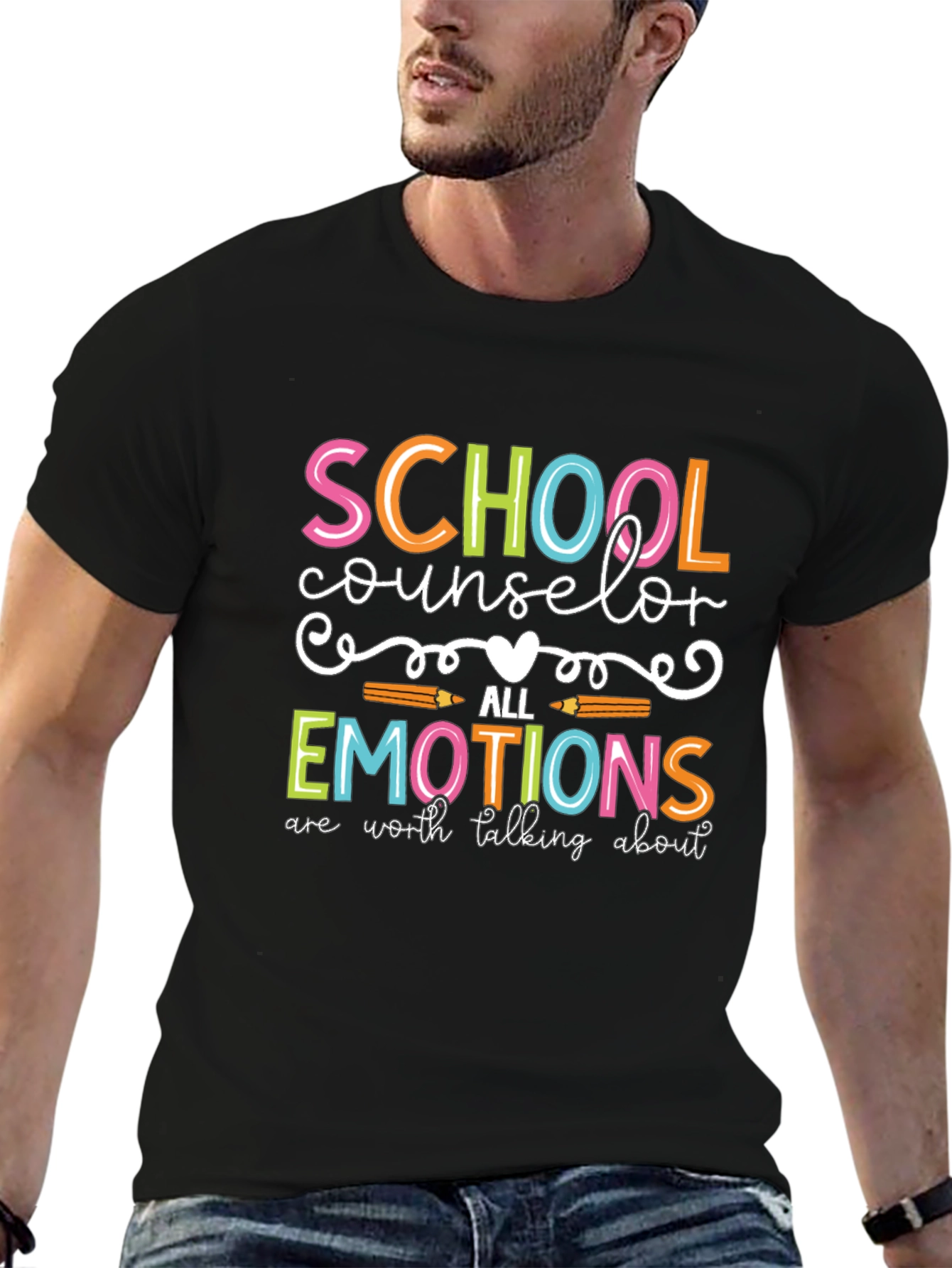 School Counselor Emotions T-Shirt
