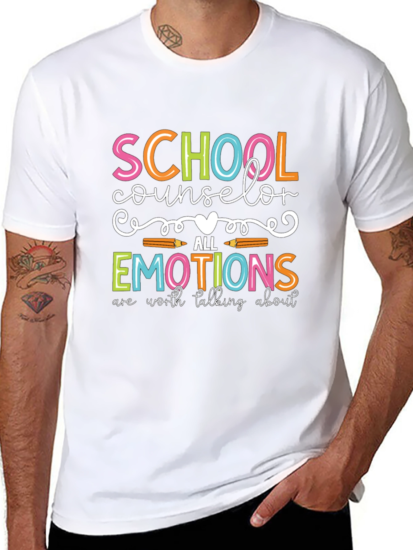 School Counselor Emotions T-Shirt