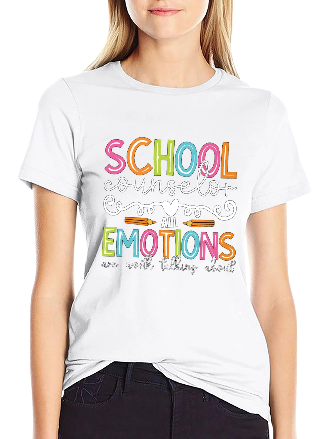 School Counselor Emotions T-Shirt