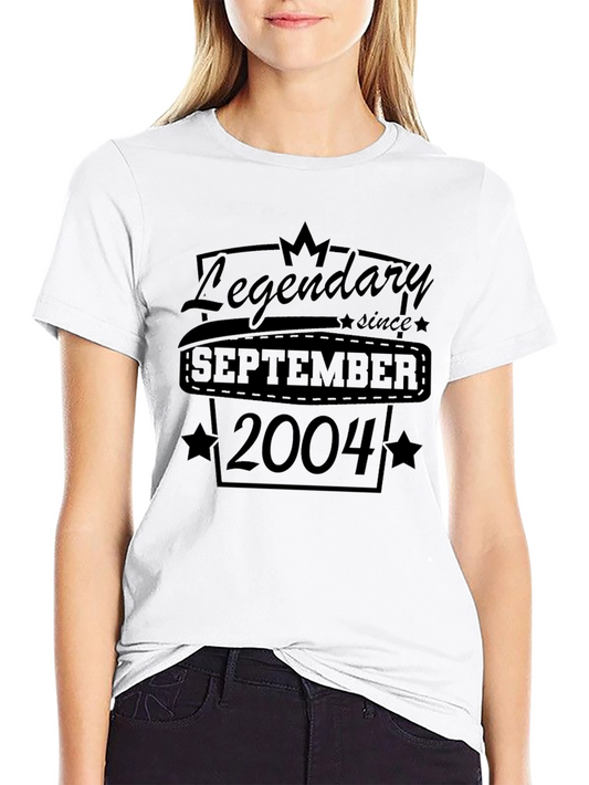 Legendary Since September 2004 Black T-Shirt