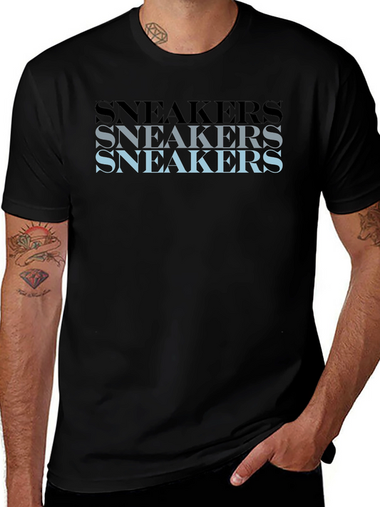 Sneakers Graphic Print T-Shirt