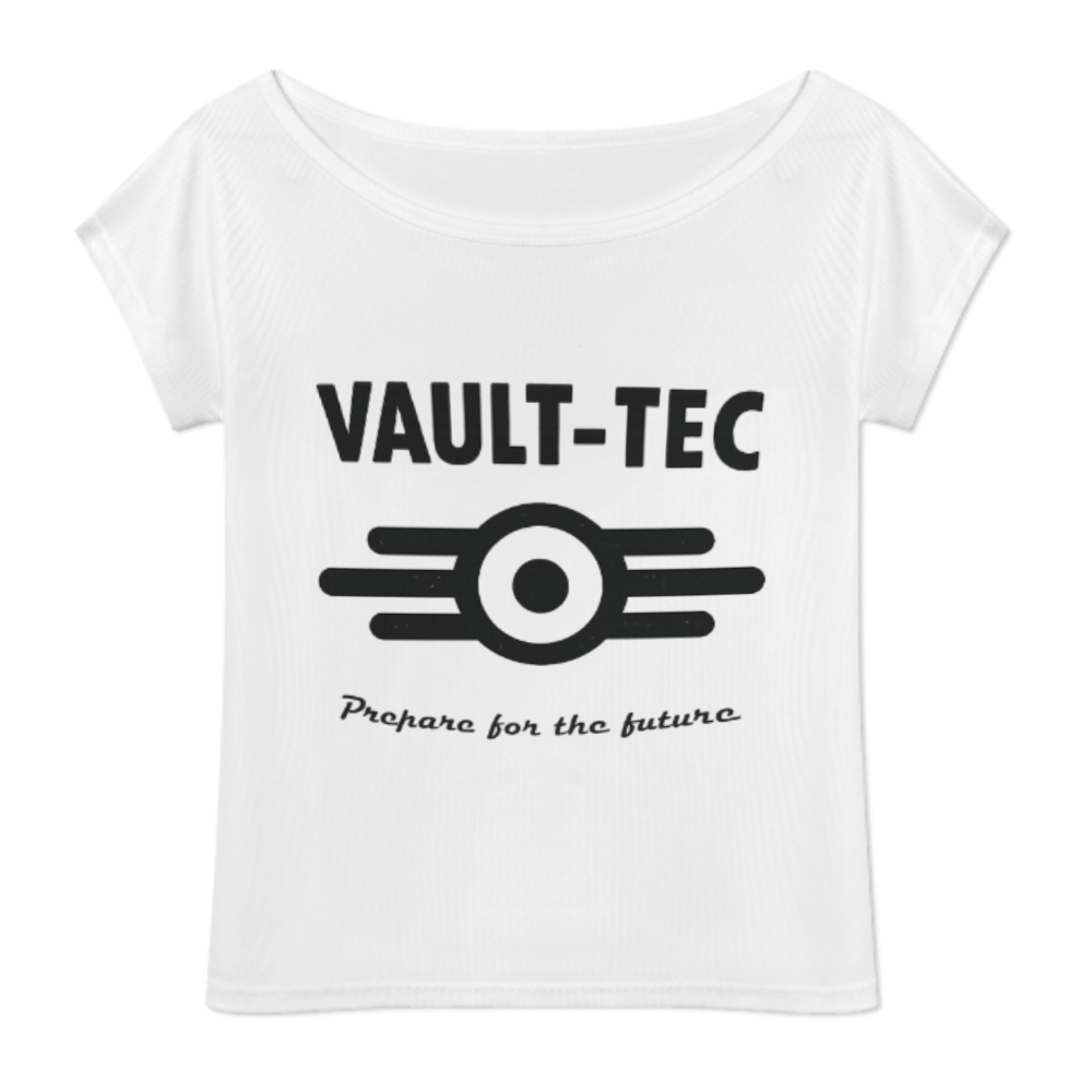 Vault-Tec Retro Gaming Tee – Futuristic Wasteland Inspired Graphic Shirt(z404)