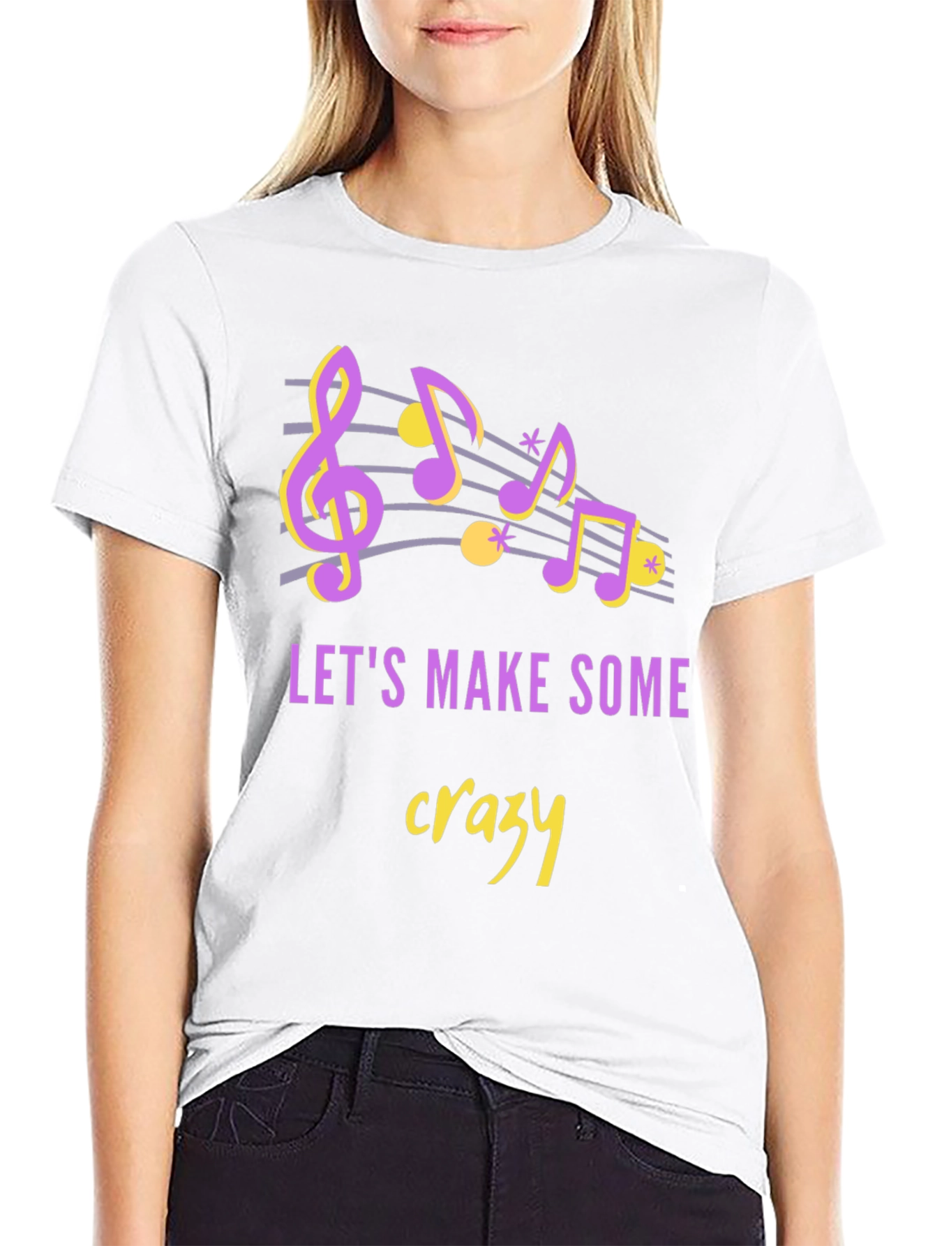 Lets Make Some Crazy Music Graphic Tee
