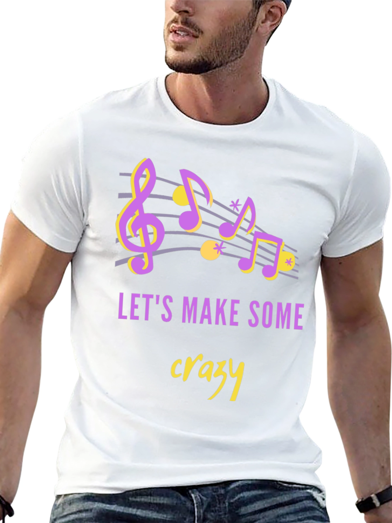 Lets Make Some Crazy Music Graphic Tee