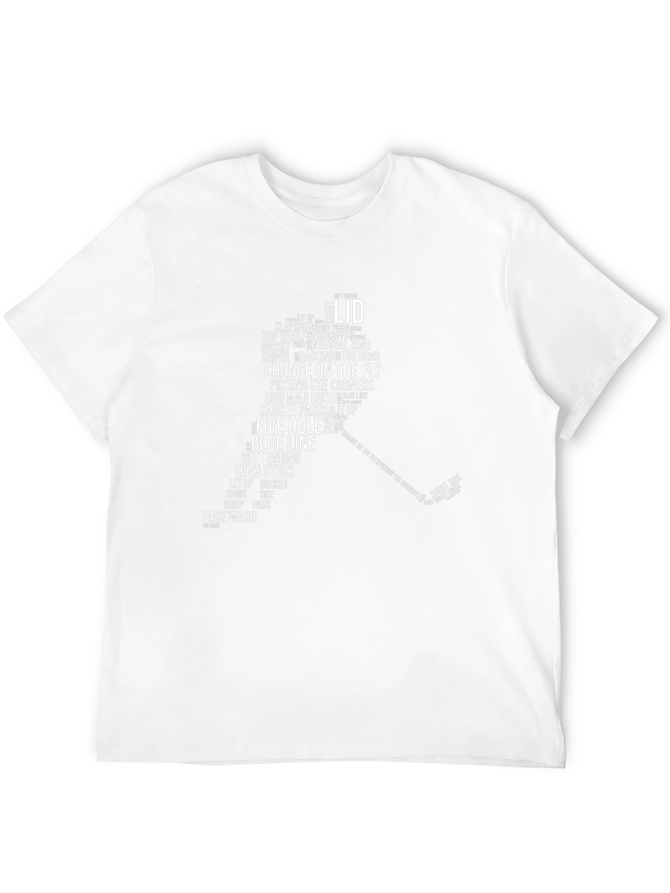 Hockey Slang Word Cloud T-Shirt