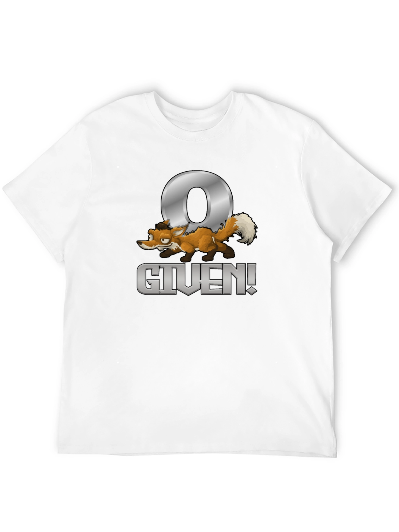 Zero Fox Given T-Shirt - Funny Novelty Tee