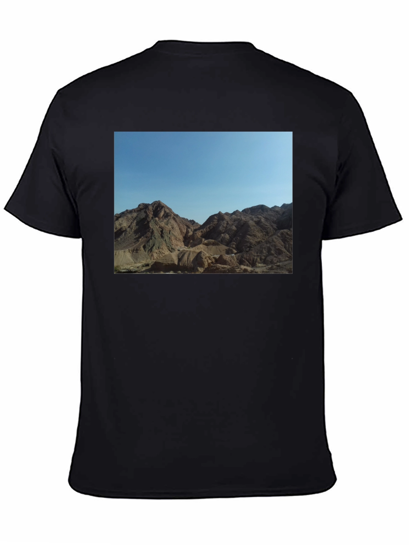 Mountain Vista Graphic Tee - Unisex Black T-Shirt