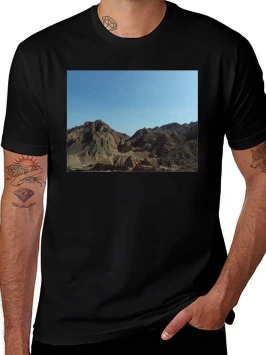 Mountain Vista Graphic Tee - Unisex Black T-Shirt