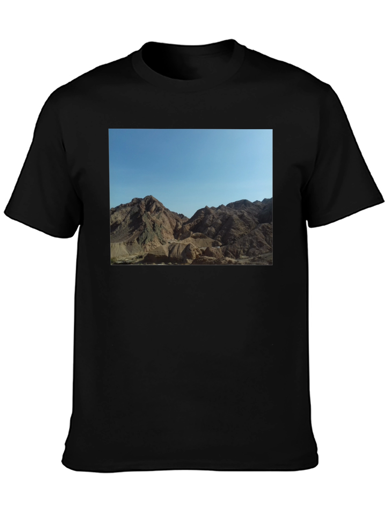Mountain Vista Graphic Tee - Unisex Black T-Shirt